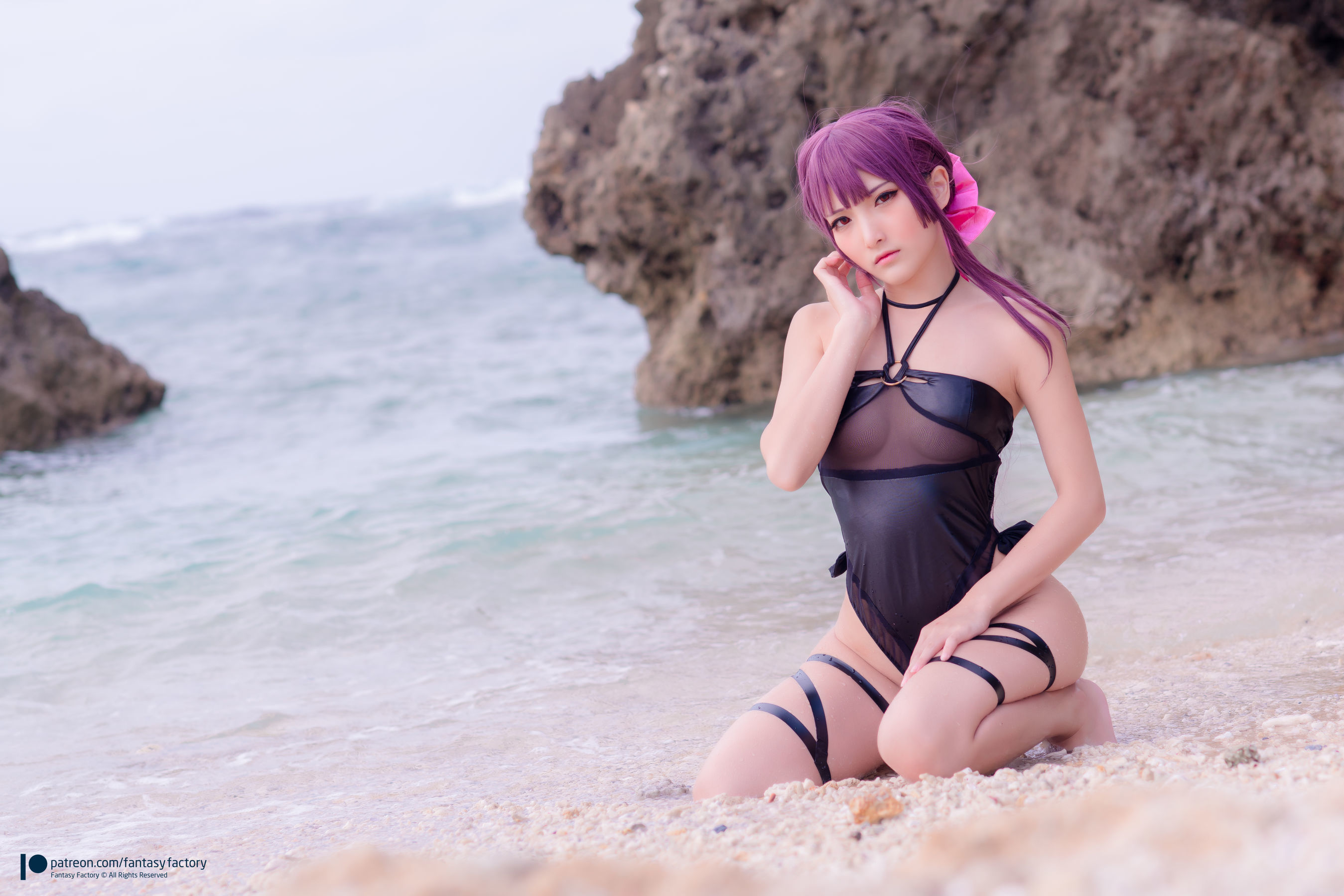 [Fantasy Factory] 小丁Cosplay - 海滩风情