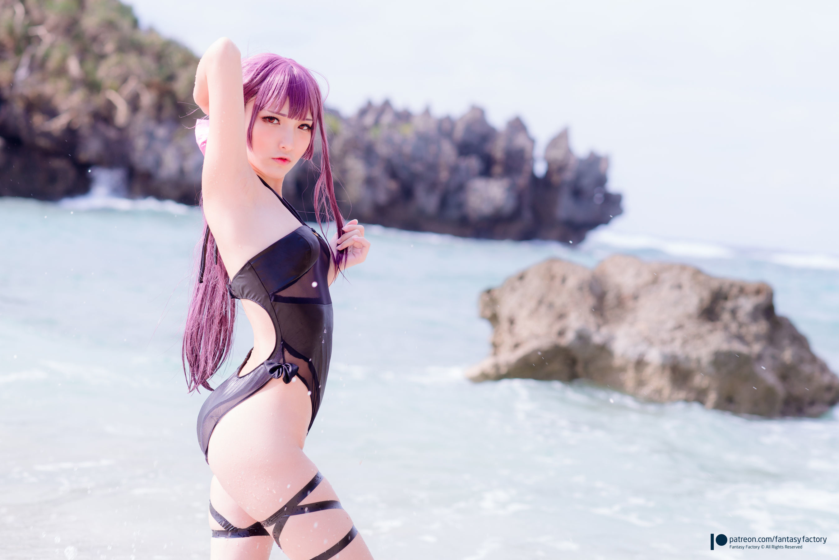[Fantasy Factory] 小丁Cosplay - 海滩风情