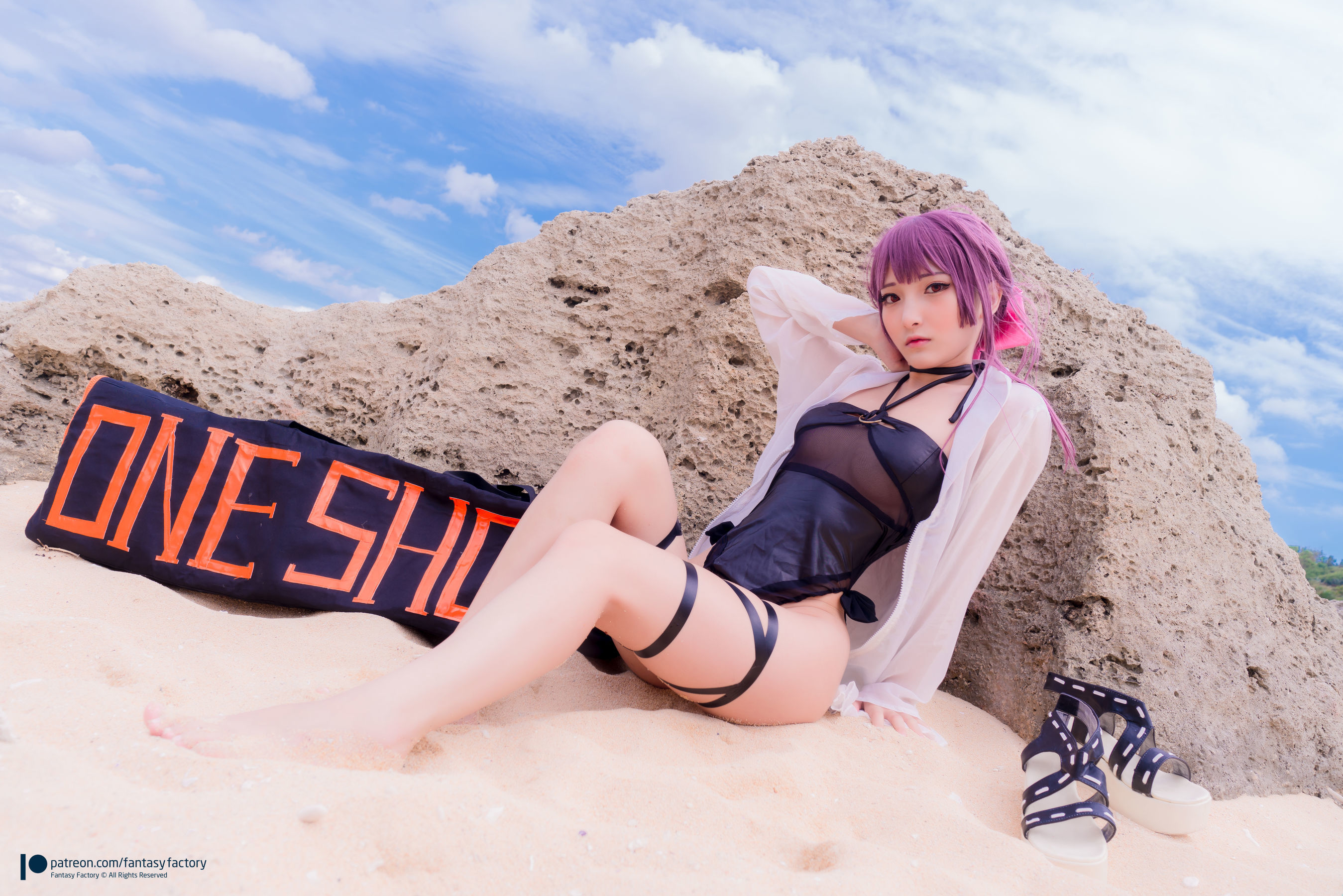 [Fantasy Factory] 小丁Cosplay - 海滩风情