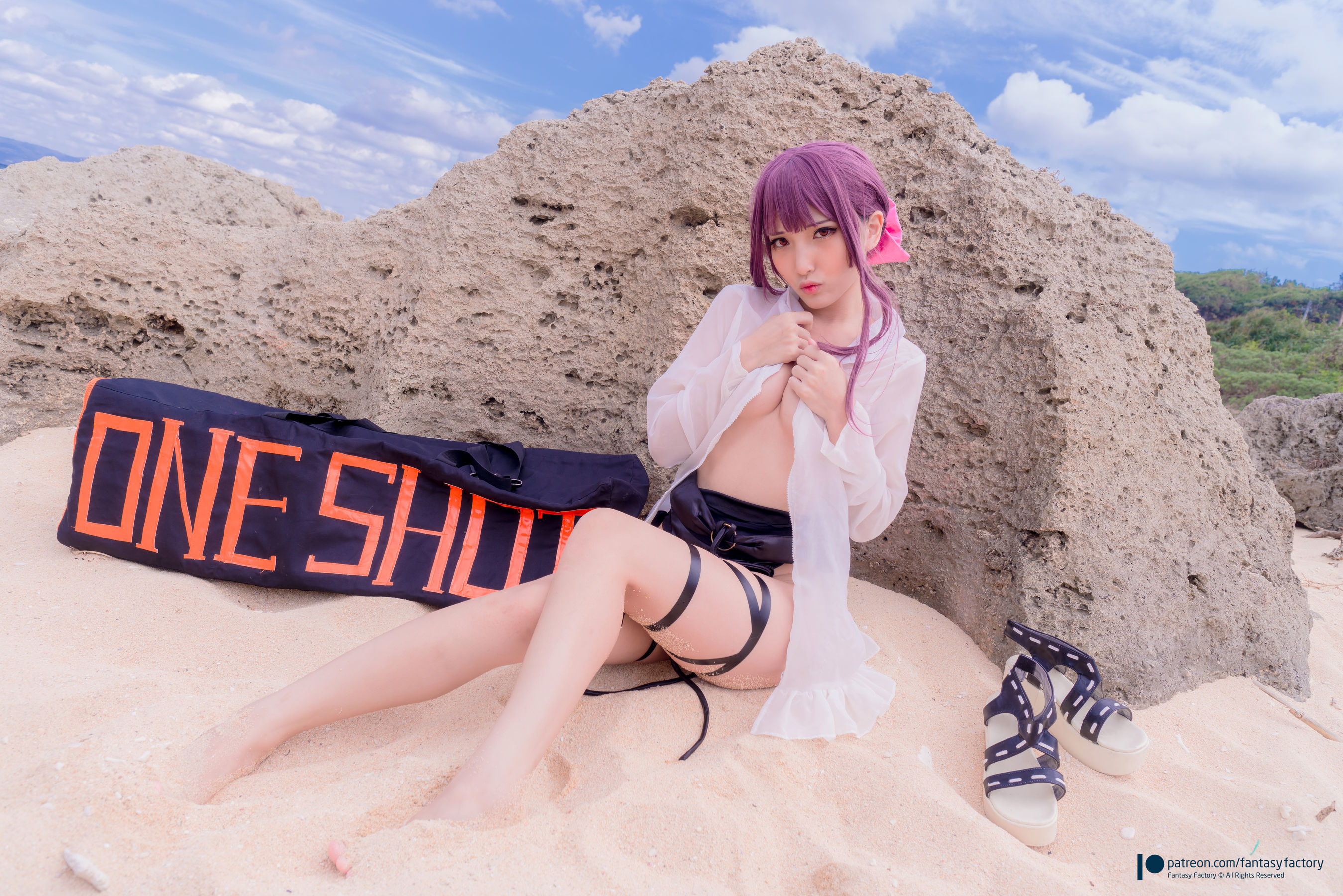 [Fantasy Factory] 小丁Cosplay - 海滩风情