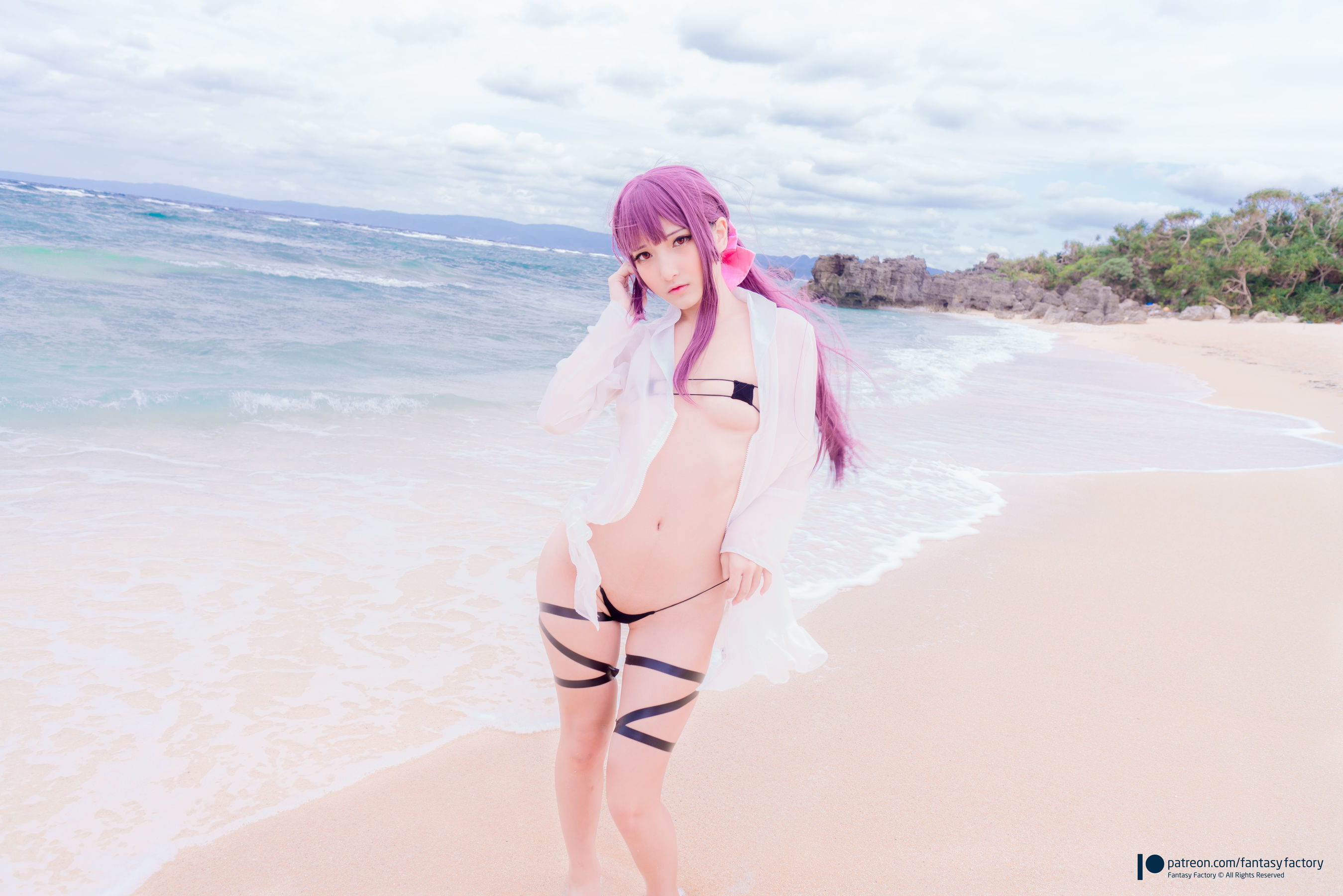 [Fantasy Factory] 小丁Cosplay - 海滩风情
