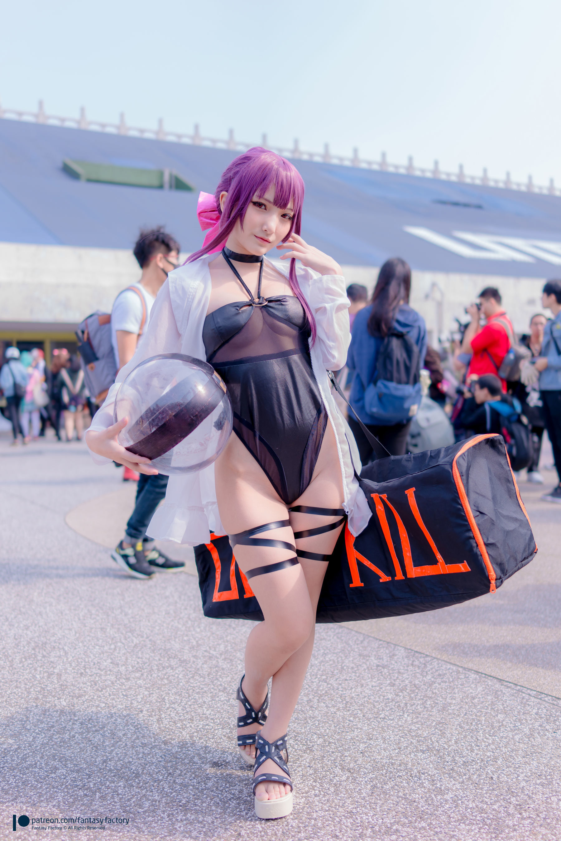 [Fantasy Factory] 小丁Cosplay - 海滩风情