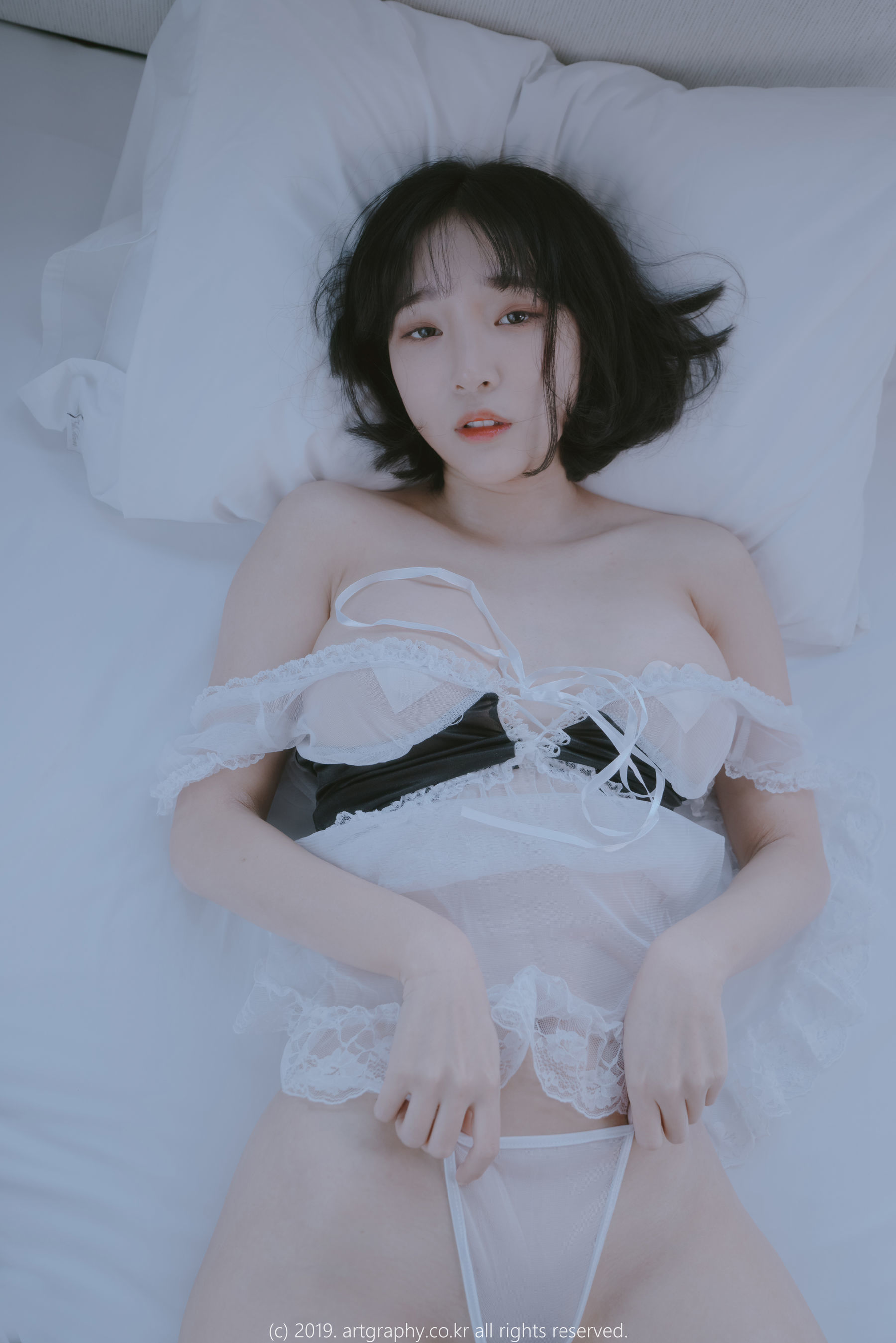 [ARTGRAVIA] VOL.069 巨乳少女姜仁卿 - 透视睡衣+古典红色睡袍