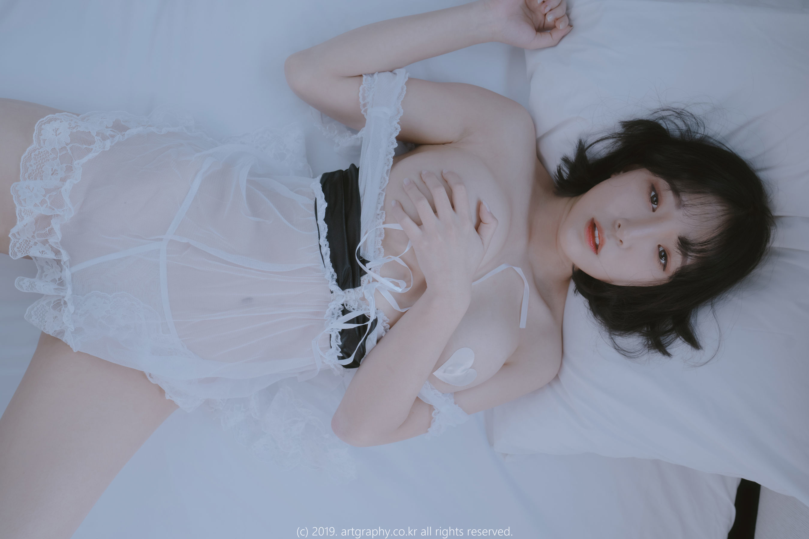 [ARTGRAVIA] VOL.069 巨乳少女姜仁卿 - 透视睡衣+古典红色睡袍