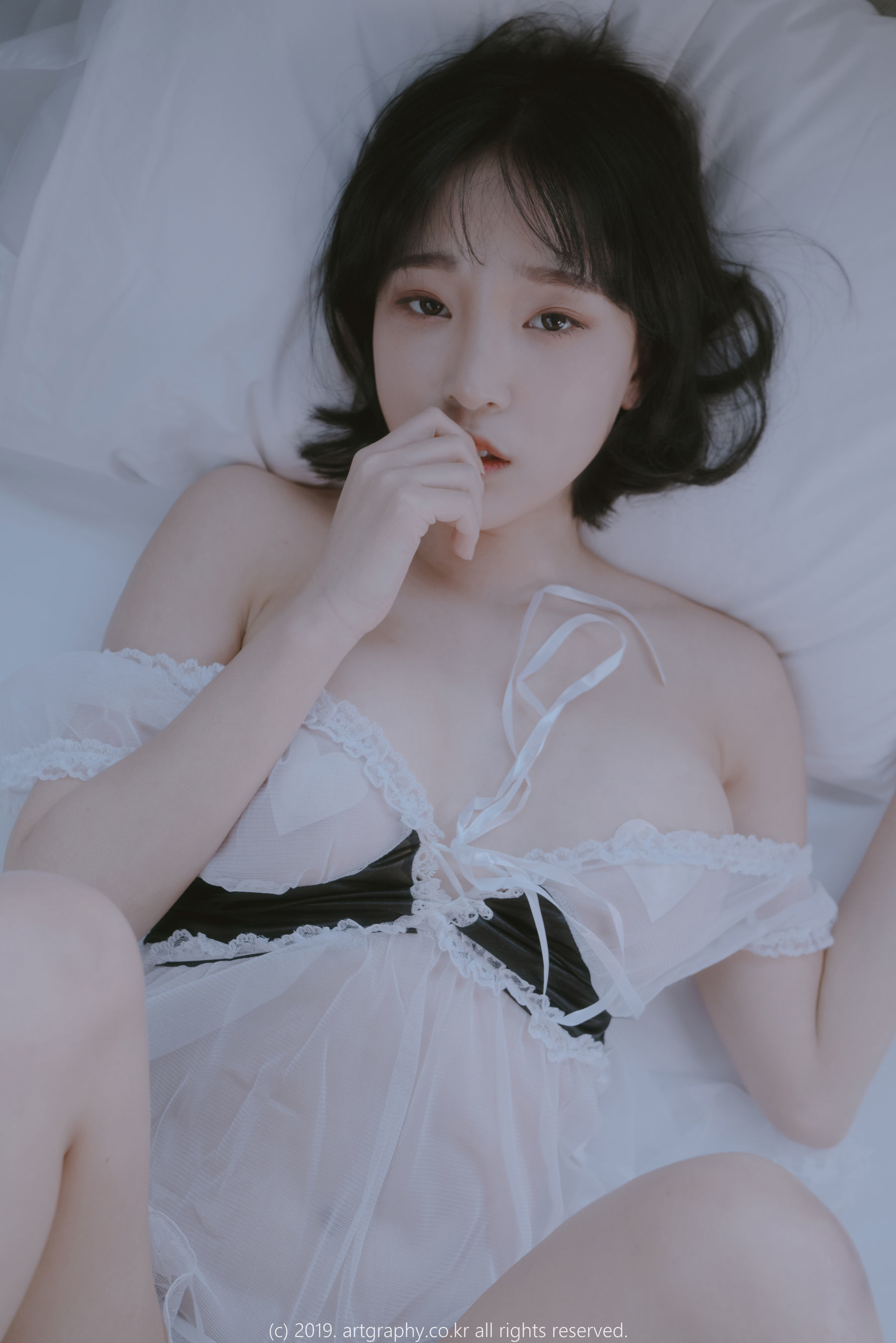 [ARTGRAVIA] VOL.069 巨乳少女姜仁卿 - 透视睡衣+古典红色睡袍