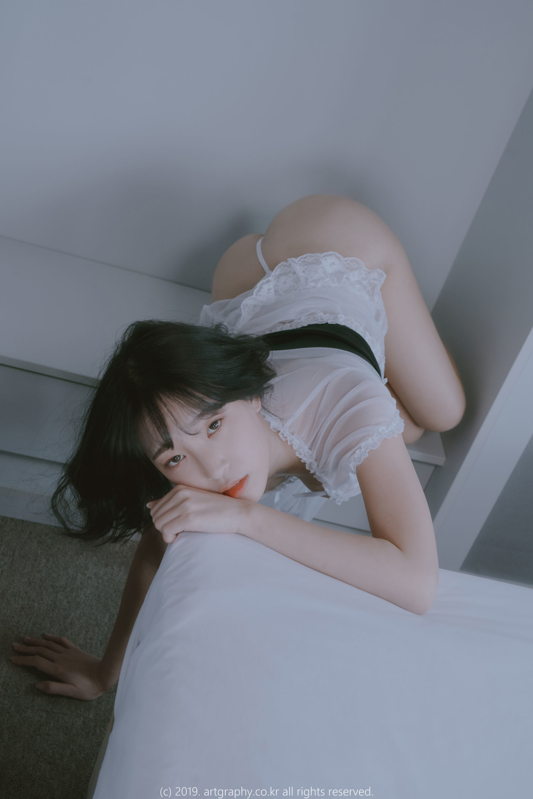 [ARTGRAVIA] VOL.069 巨乳少女姜仁卿 - 透视睡衣+古典红色睡袍