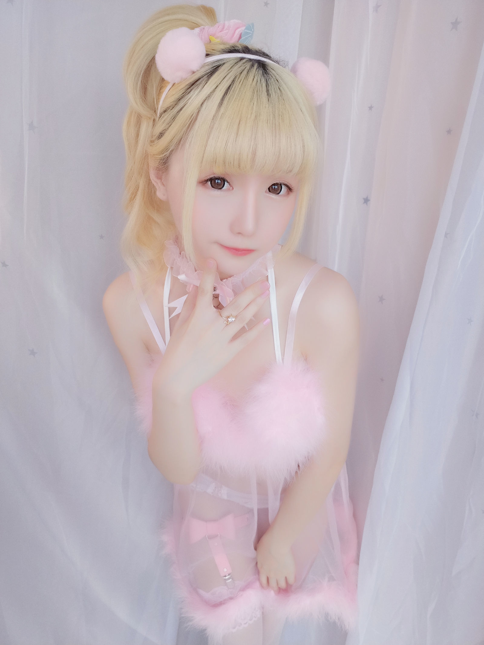 [萝莉COS] 星之迟迟 VOL.09 草莓睡衣包