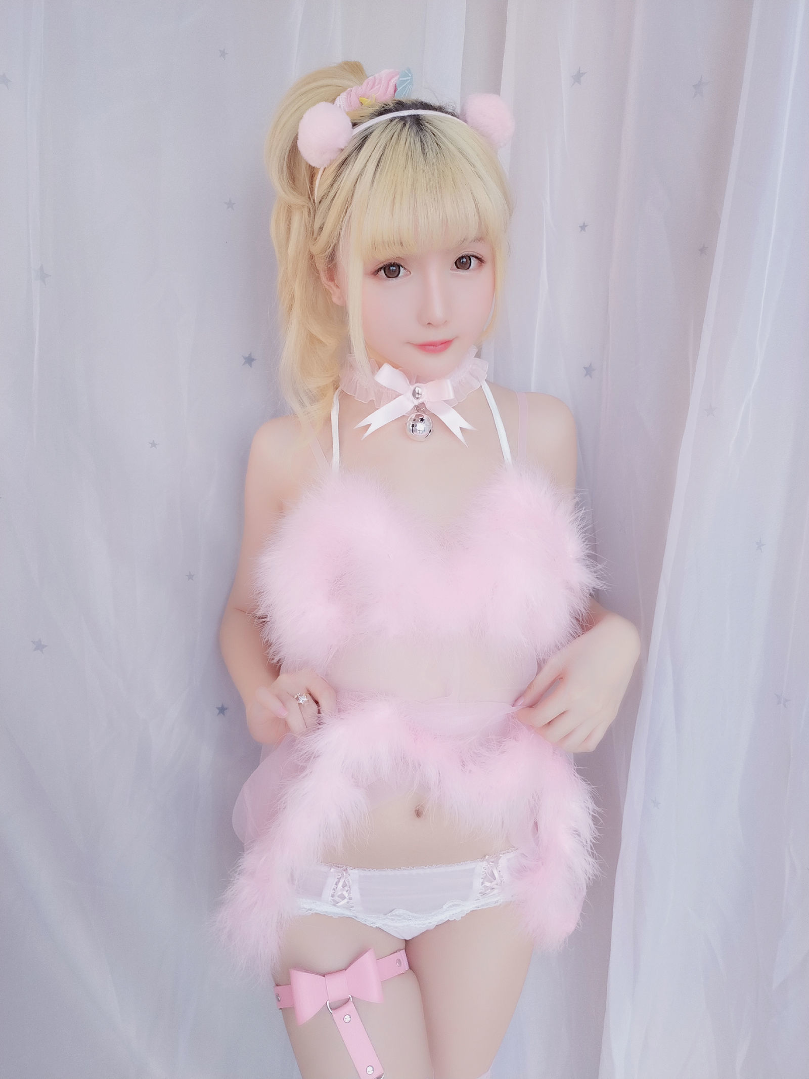 [萝莉COS] 星之迟迟 VOL.09 草莓睡衣包