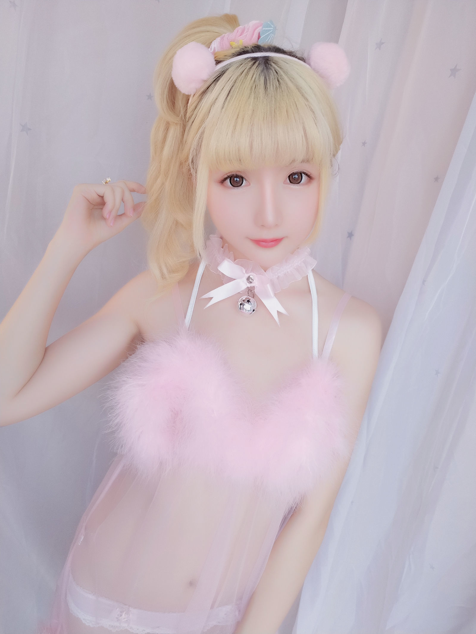 [萝莉COS] 星之迟迟 VOL.09 草莓睡衣包