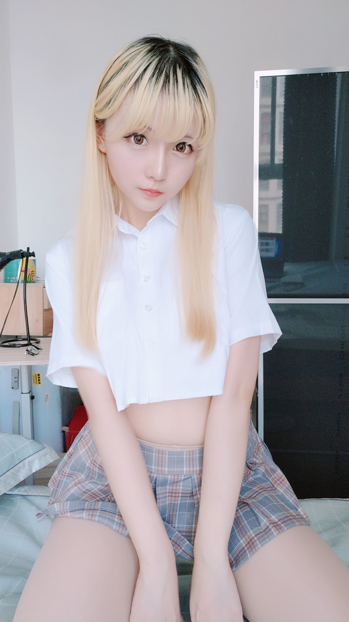 [萝莉COS] 星之迟迟 - 短裙制服