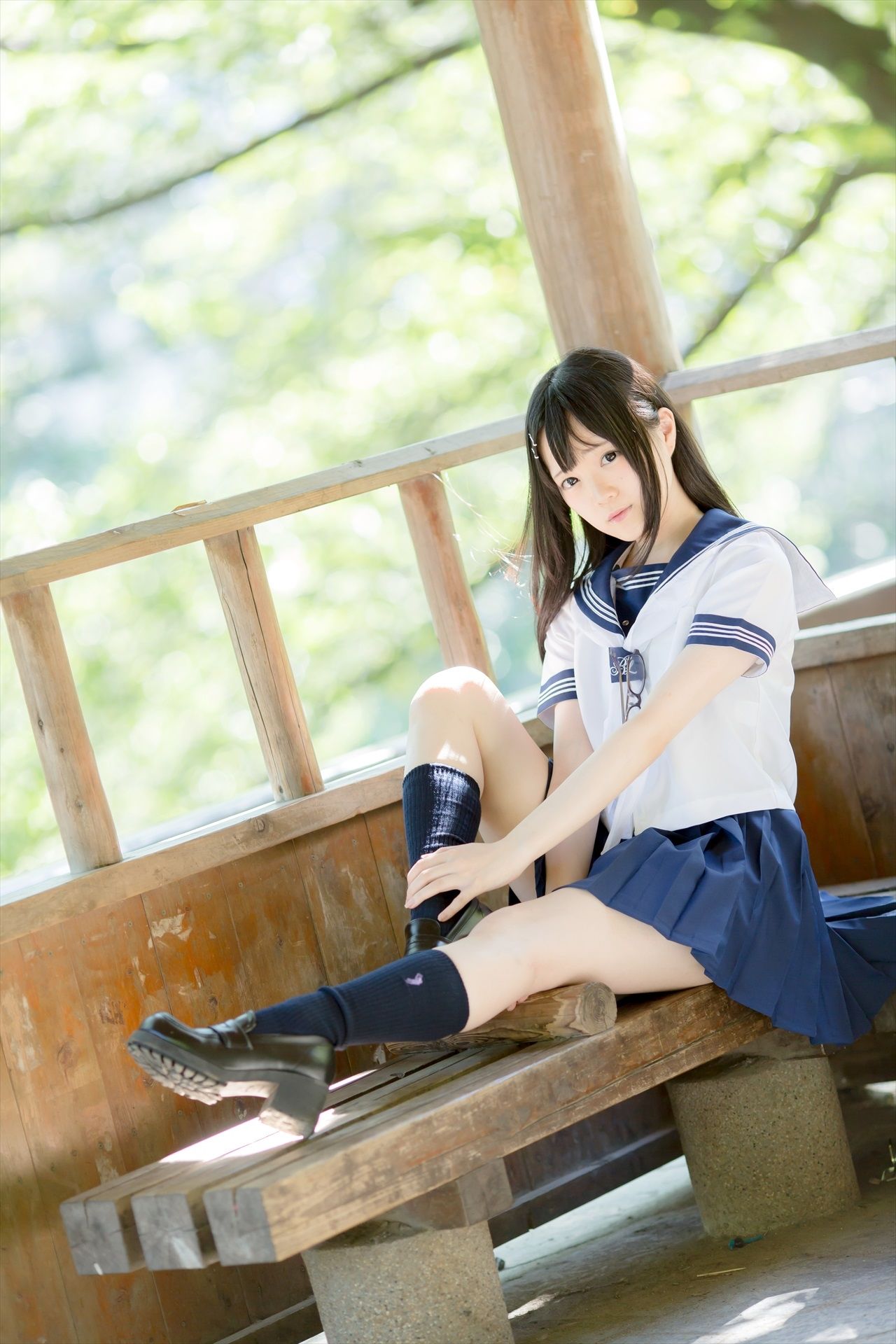 [まきろん。]君夏 - 君と僕の夏休み 制服