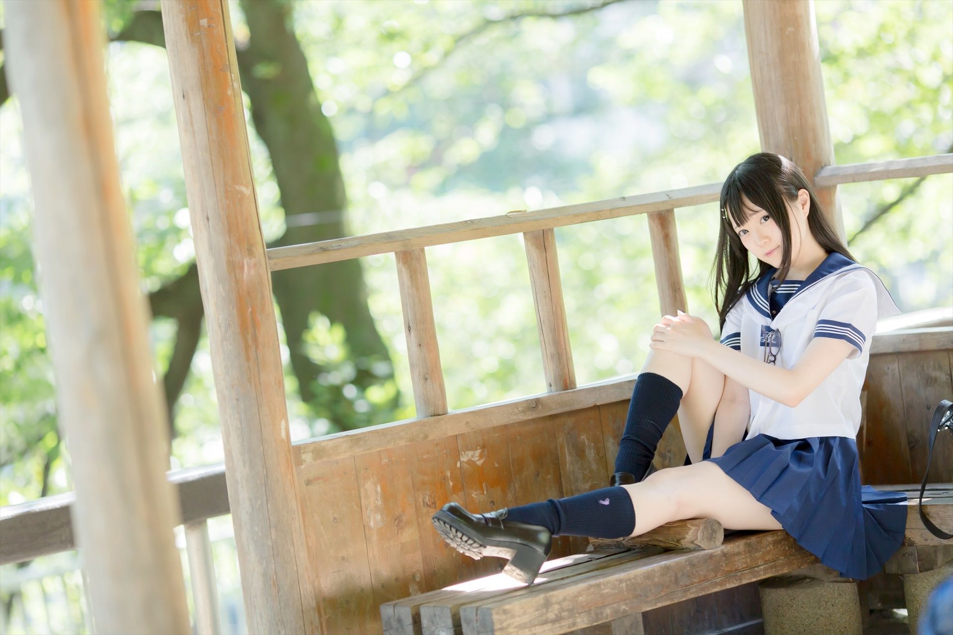 [まきろん。]君夏 - 君と僕の夏休み 制服