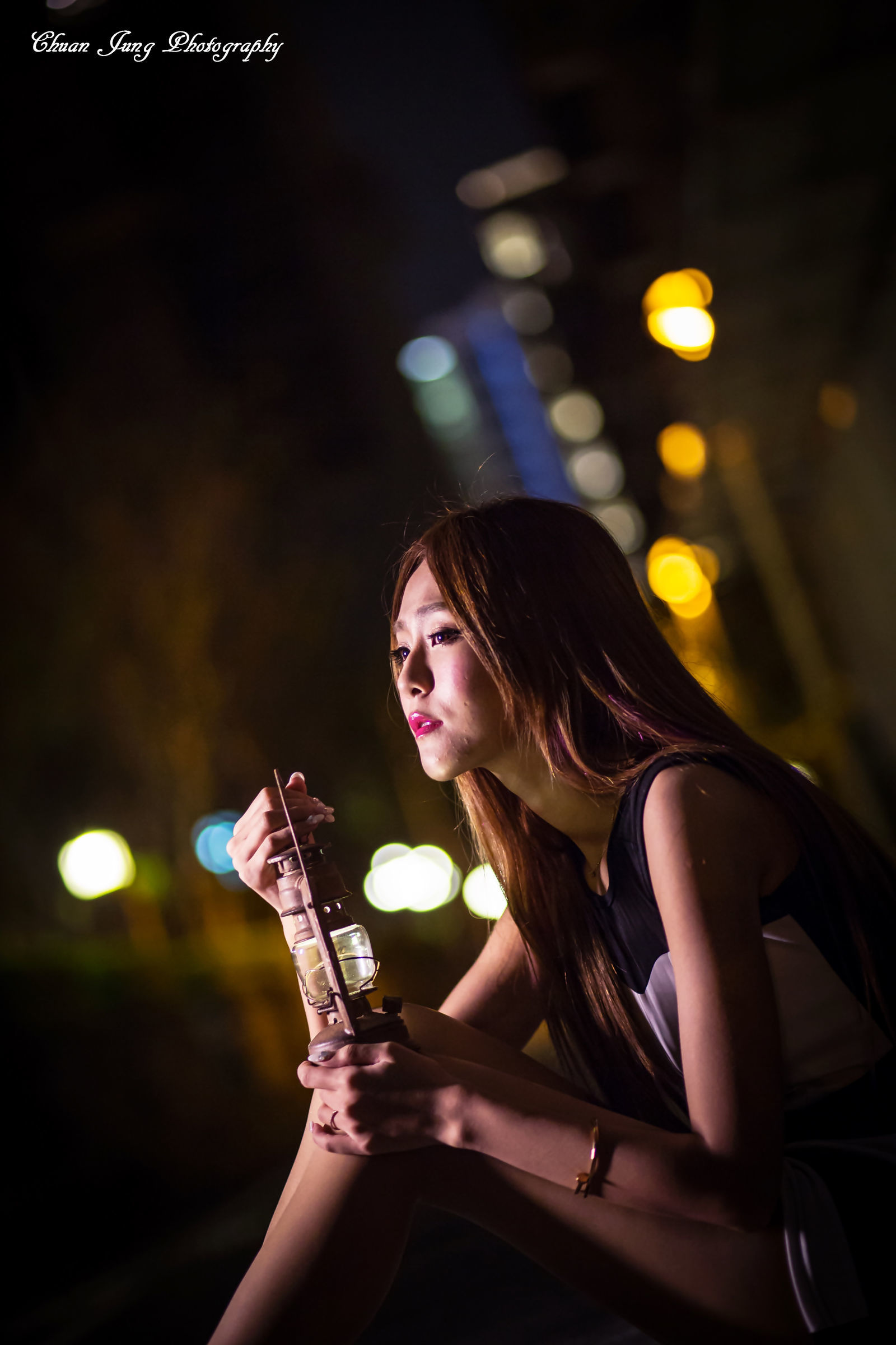 [台湾美女] 小雪Winnie 台北信义区夜拍