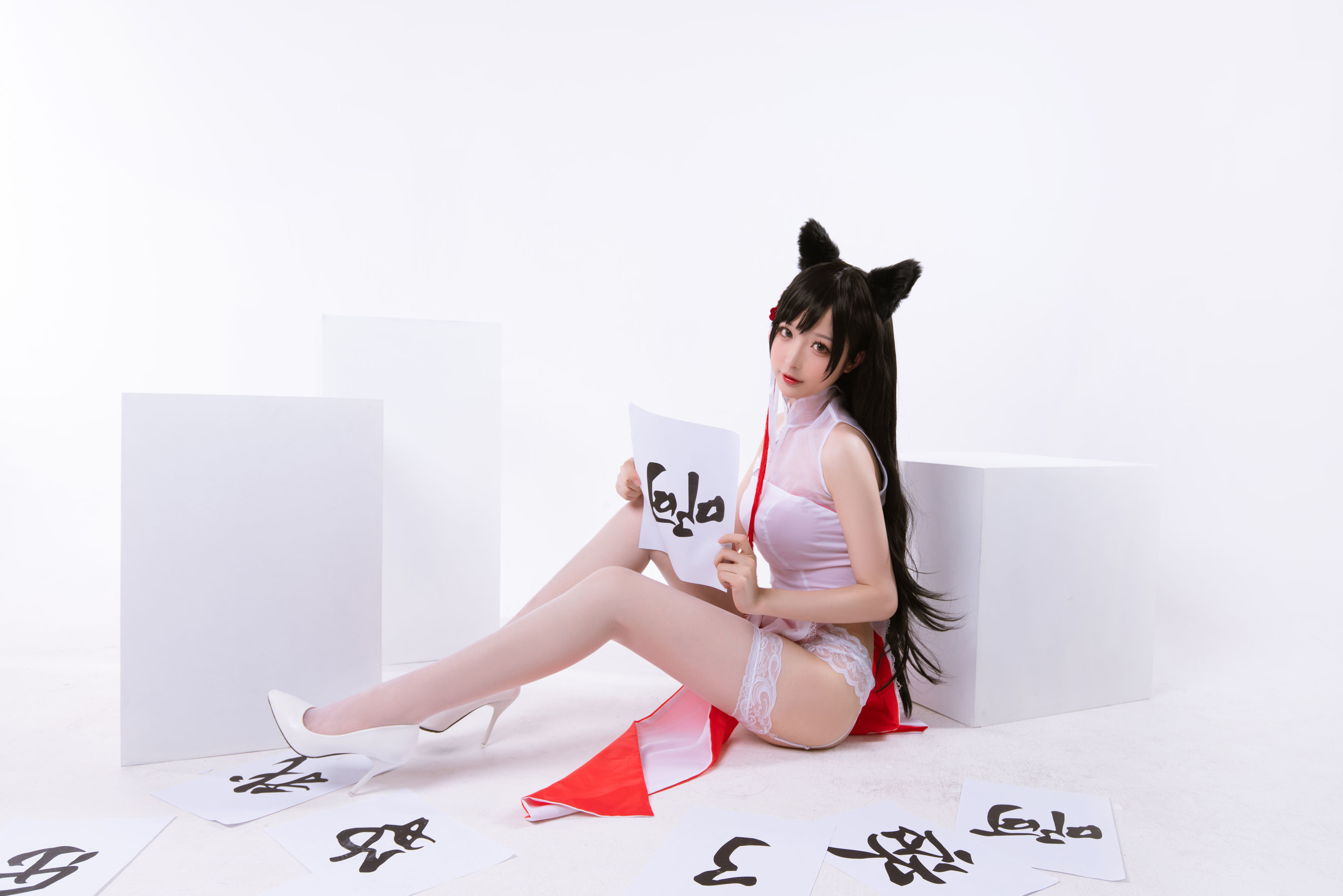[萝莉COS] 南宫 - 高雄爱宕旗袍 南宫牙妹双人