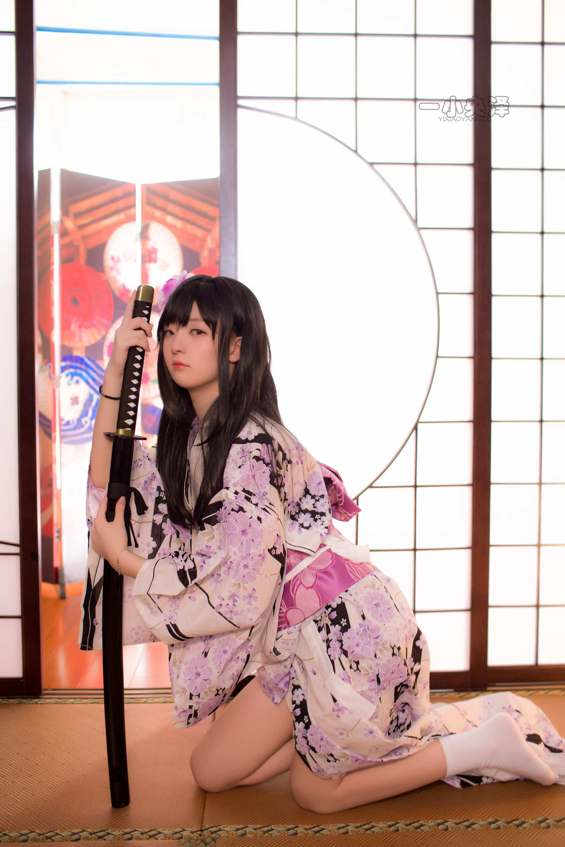 [萝莉COS] 一小央泽 - 和服短袜