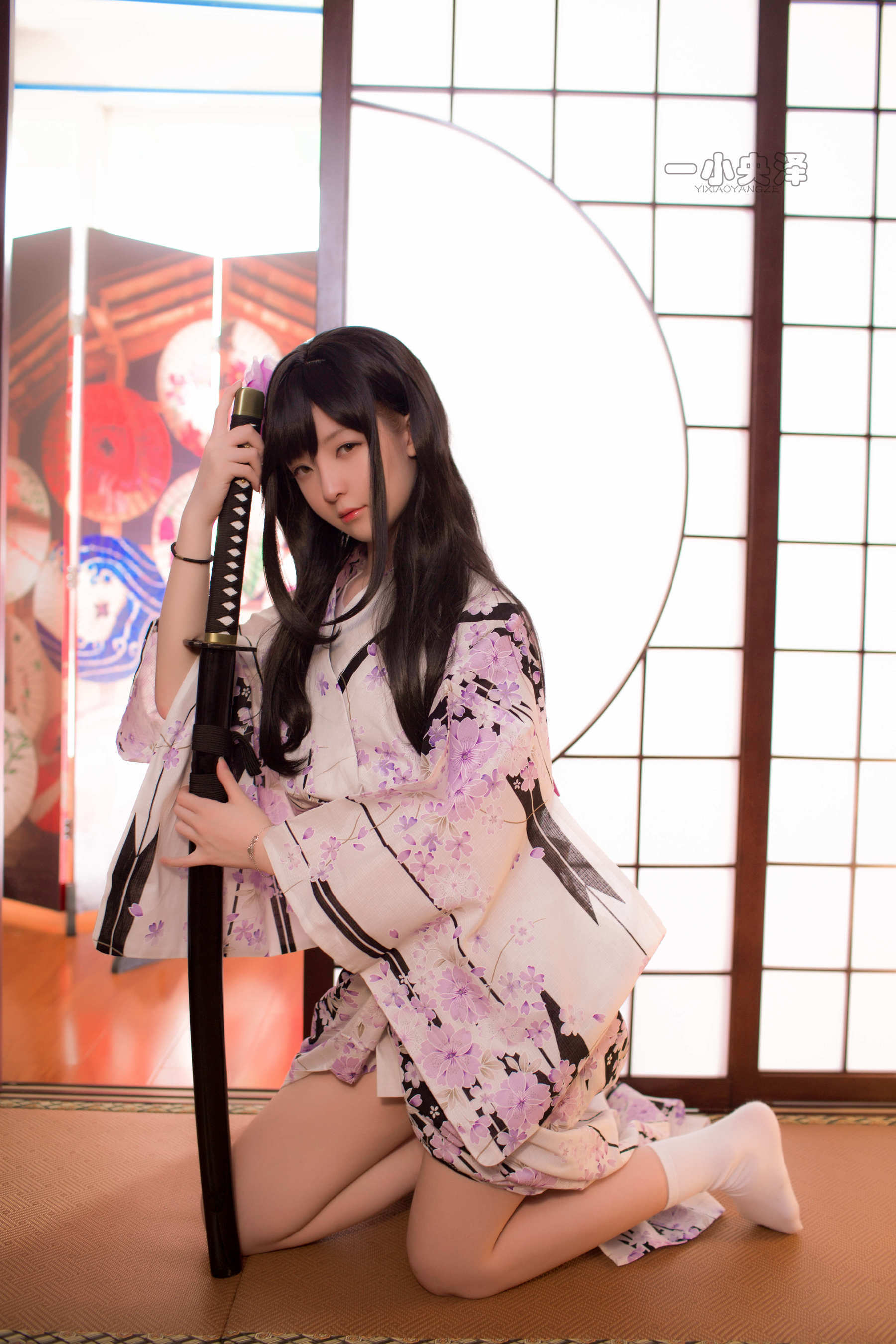 [萝莉COS] 一小央泽 - 和服短袜
