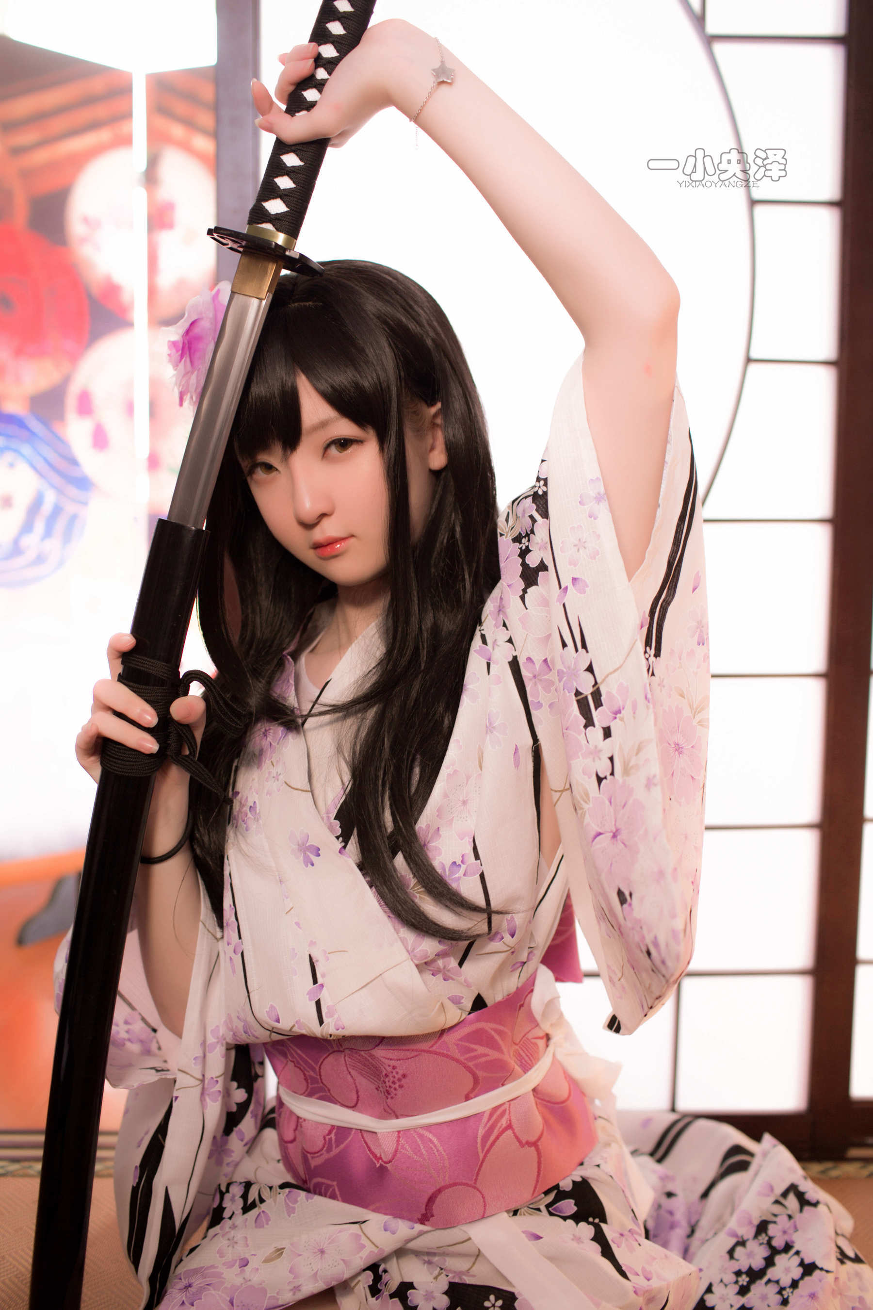 [萝莉COS] 一小央泽 - 和服短袜