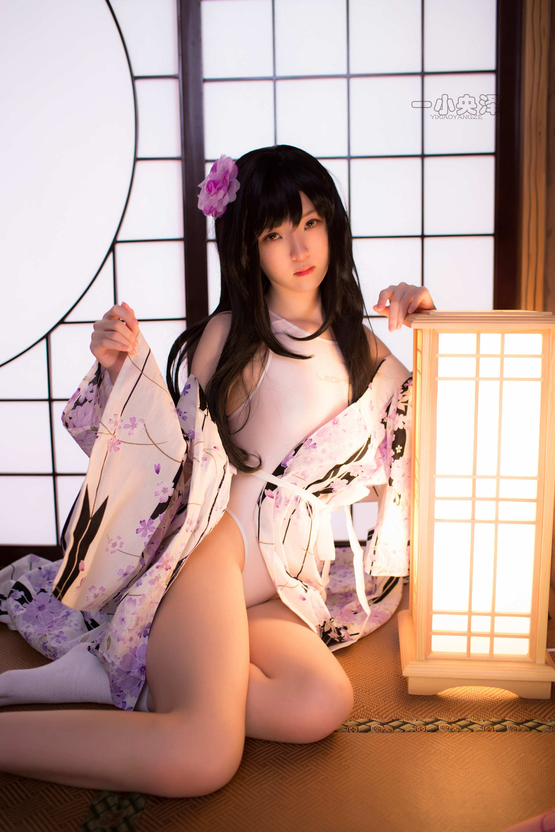 [萝莉COS] 一小央泽 - 和服短袜
