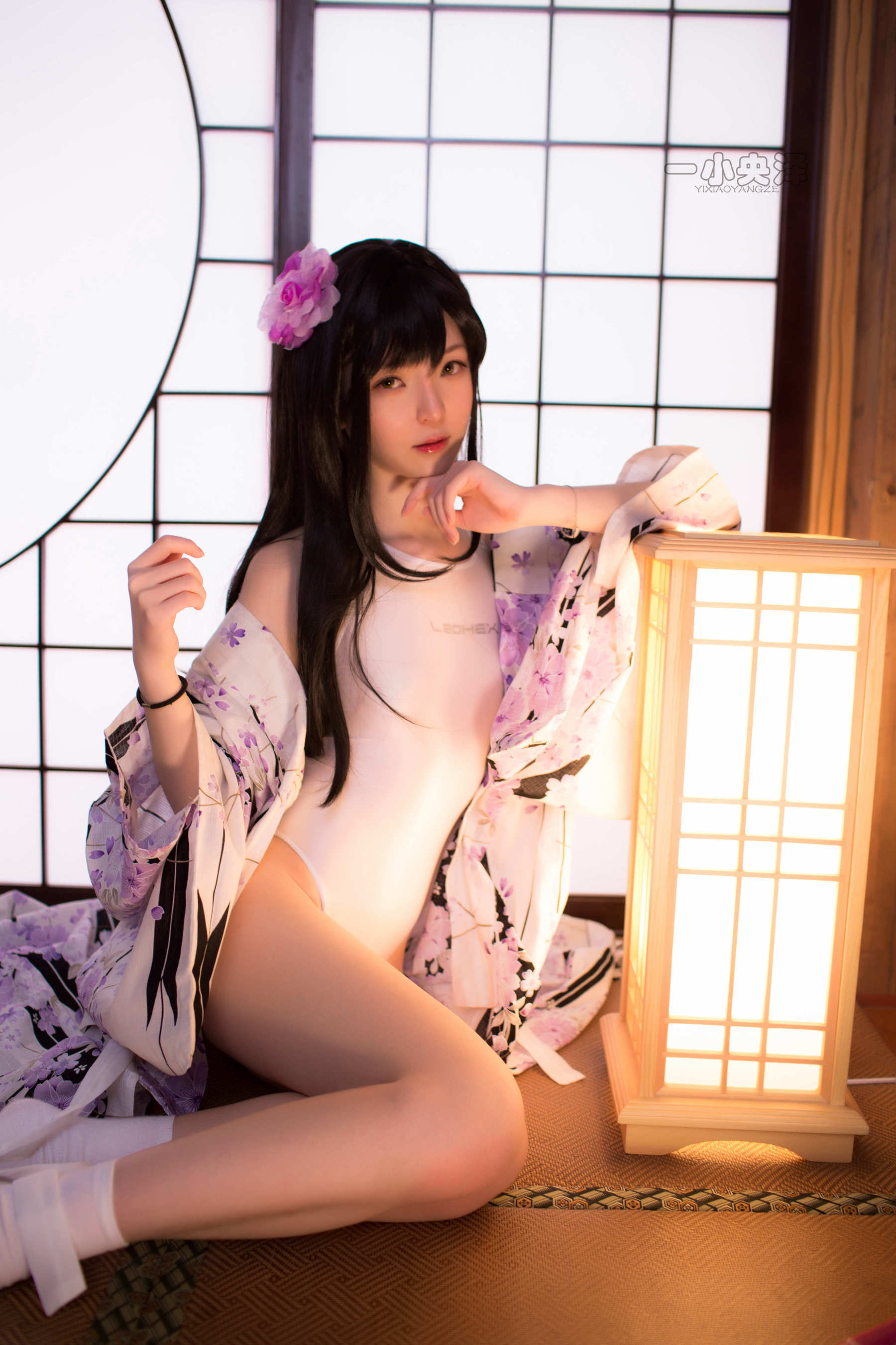 [萝莉COS] 一小央泽 - 和服短袜