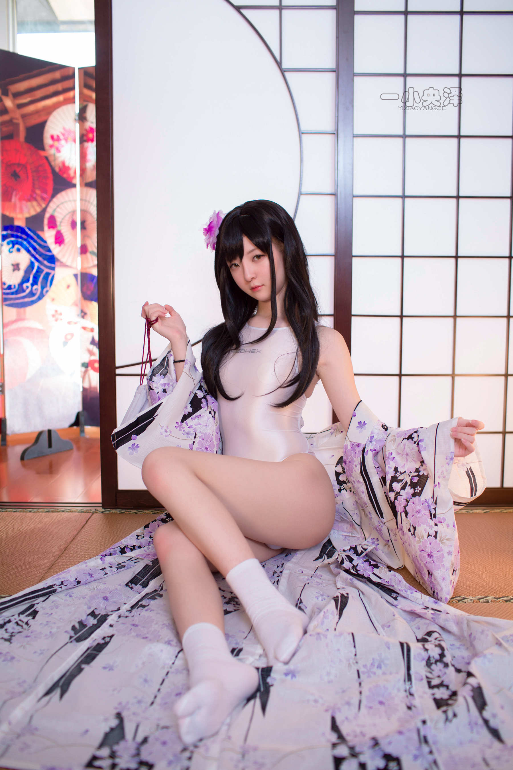 [萝莉COS] 一小央泽 - 和服短袜
