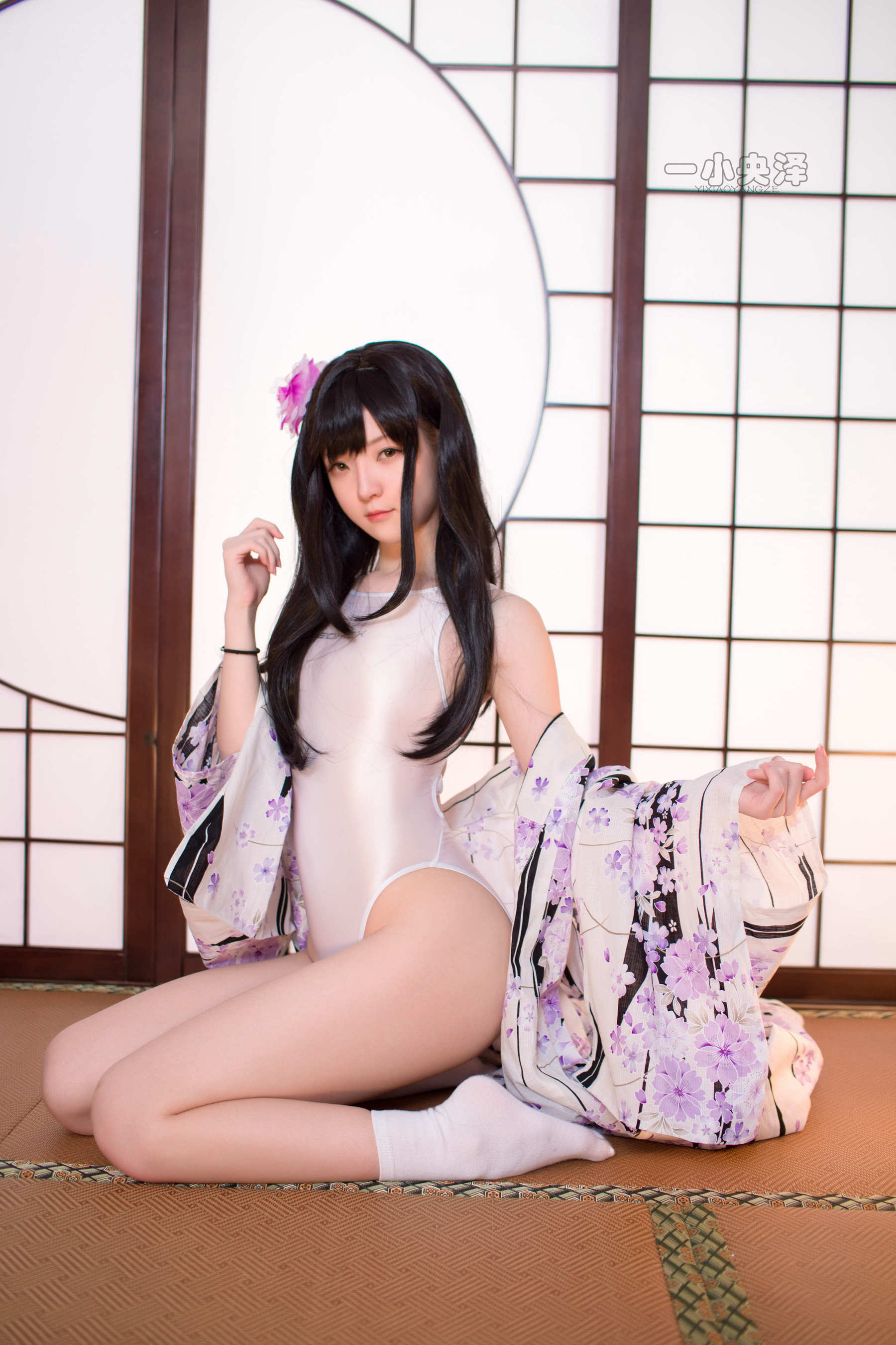 [萝莉COS] 一小央泽 - 和服短袜