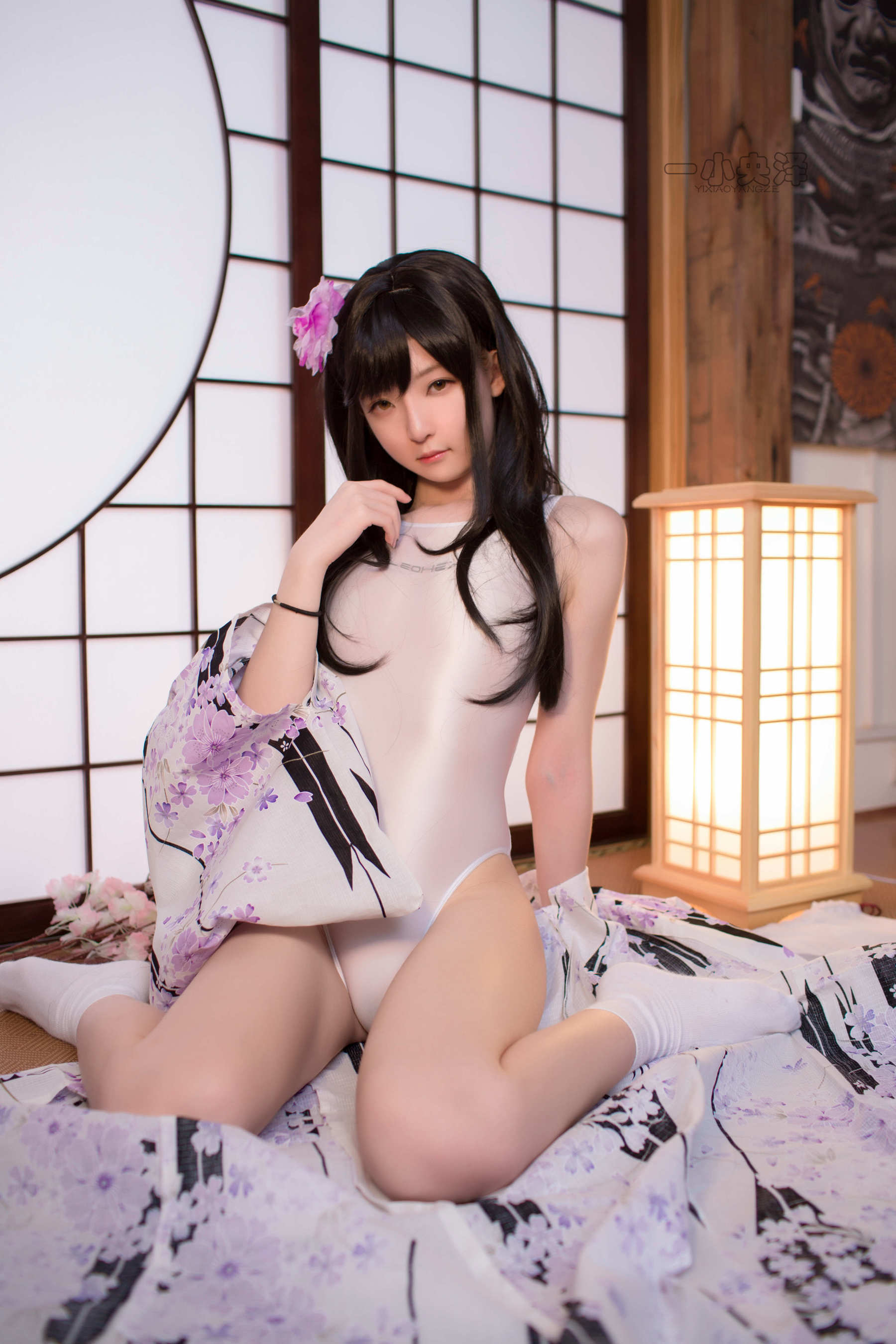 [萝莉COS] 一小央泽 - 和服短袜
