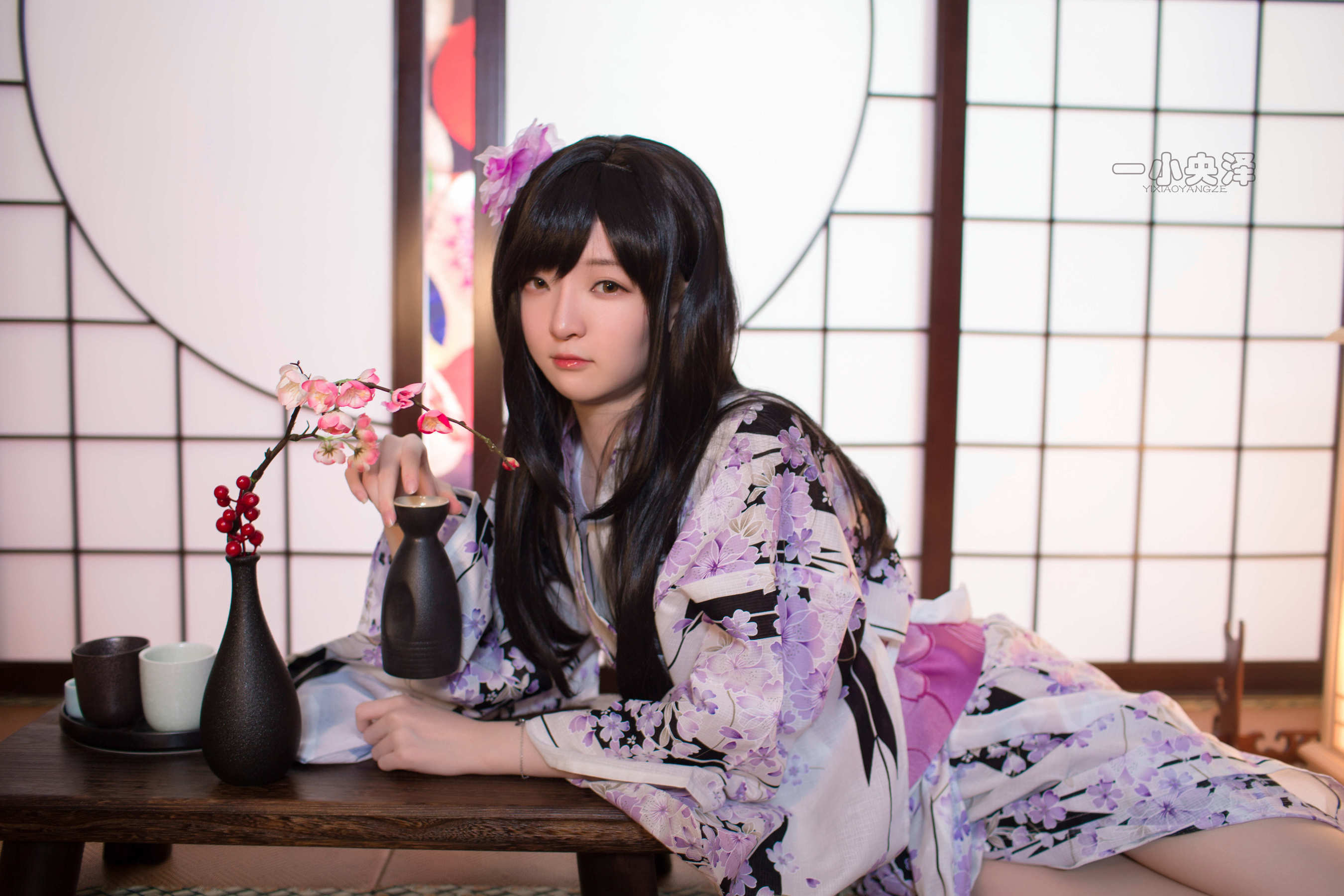 [萝莉COS] 一小央泽 - 和服短袜