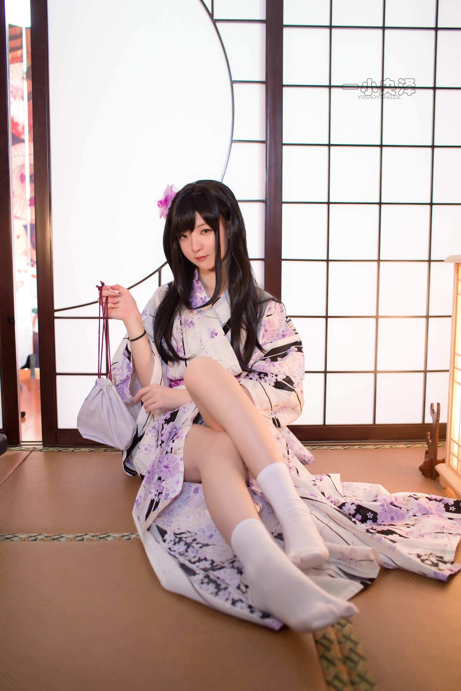 [萝莉COS] 一小央泽 - 和服短袜