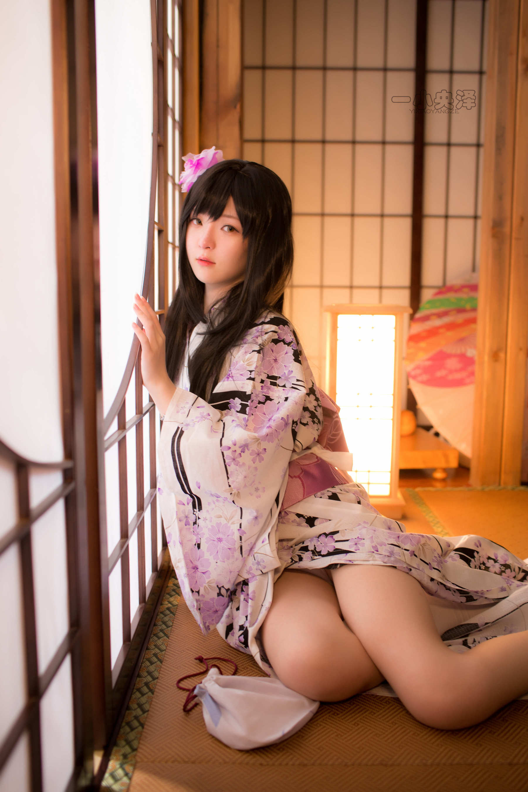 [萝莉COS] 一小央泽 - 和服短袜