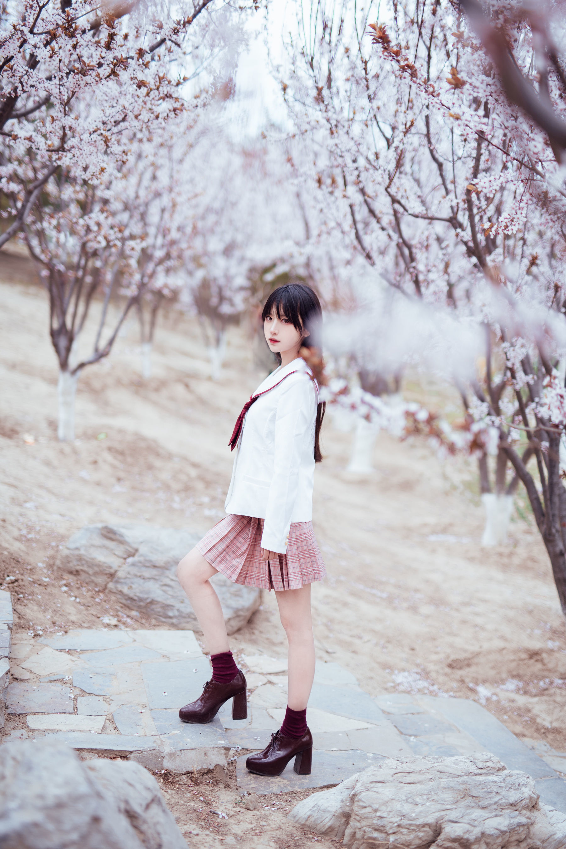 [萝莉COS] Shika小鹿鹿 - 樱花