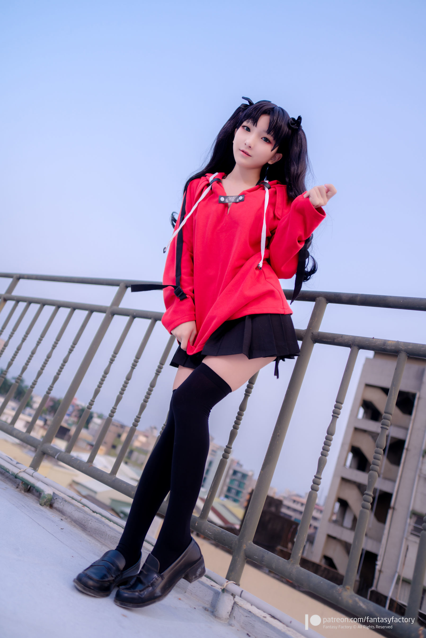 [Fantasy Factory] 小丁Cosplay - 单车少女 黑胶 情趣网衫