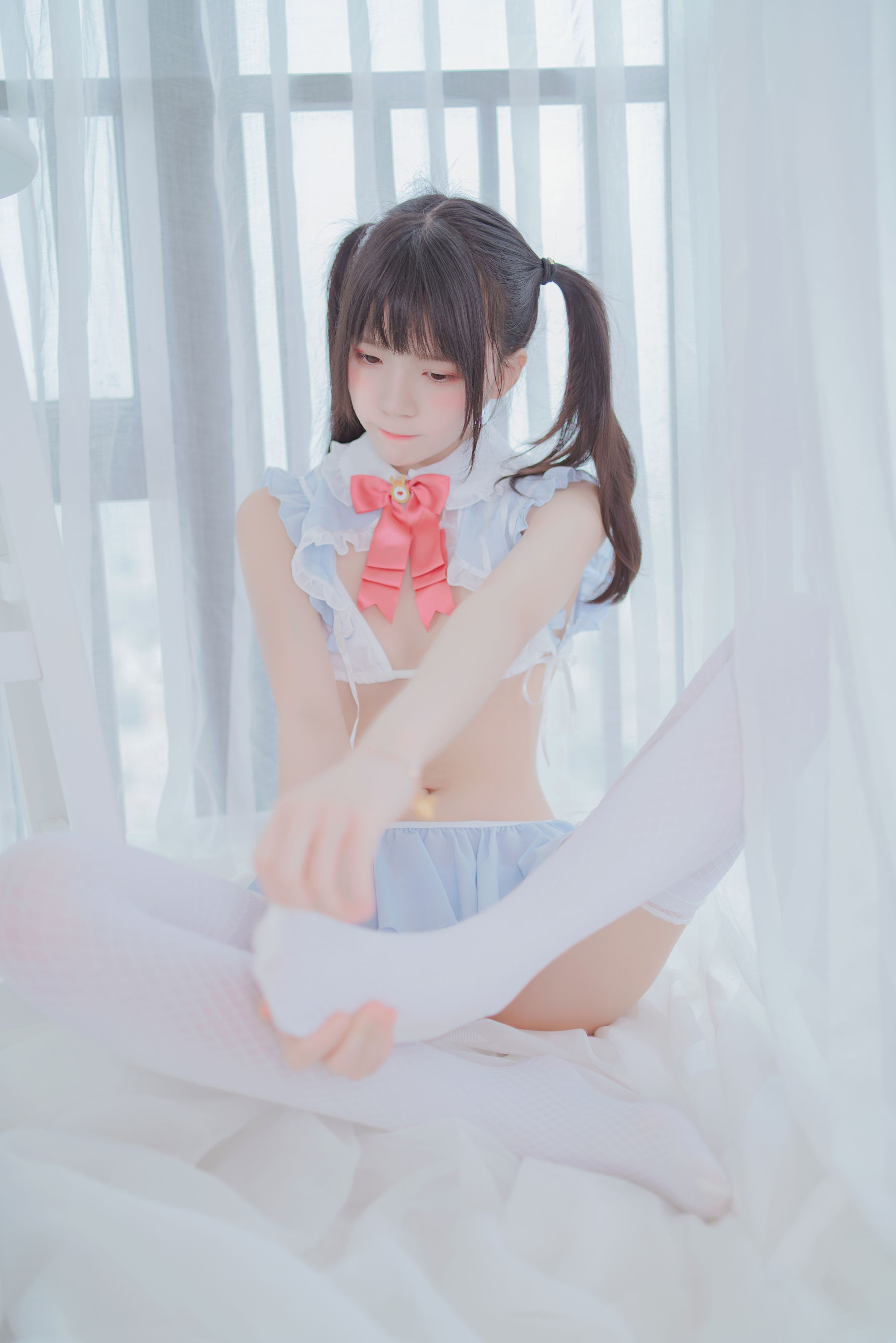 [萝莉COS] 桜桃喵 - 爱丽丝的兔子