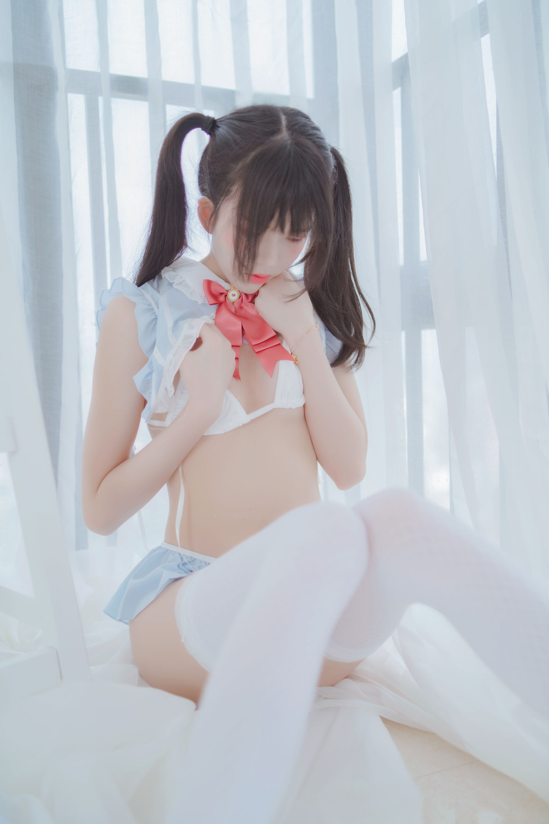 [萝莉COS] 桜桃喵 - 爱丽丝的兔子
