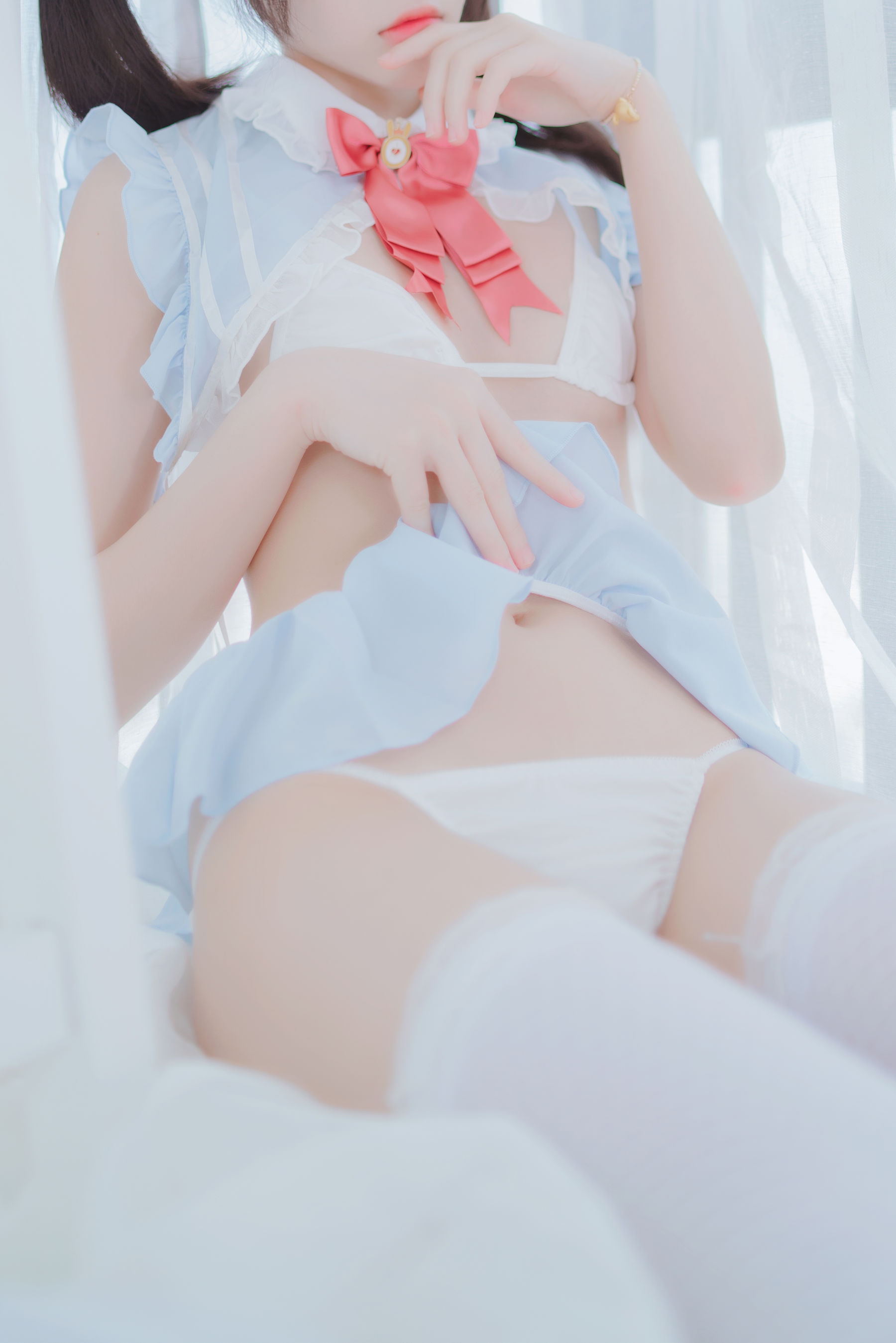 [萝莉COS] 桜桃喵 - 爱丽丝的兔子