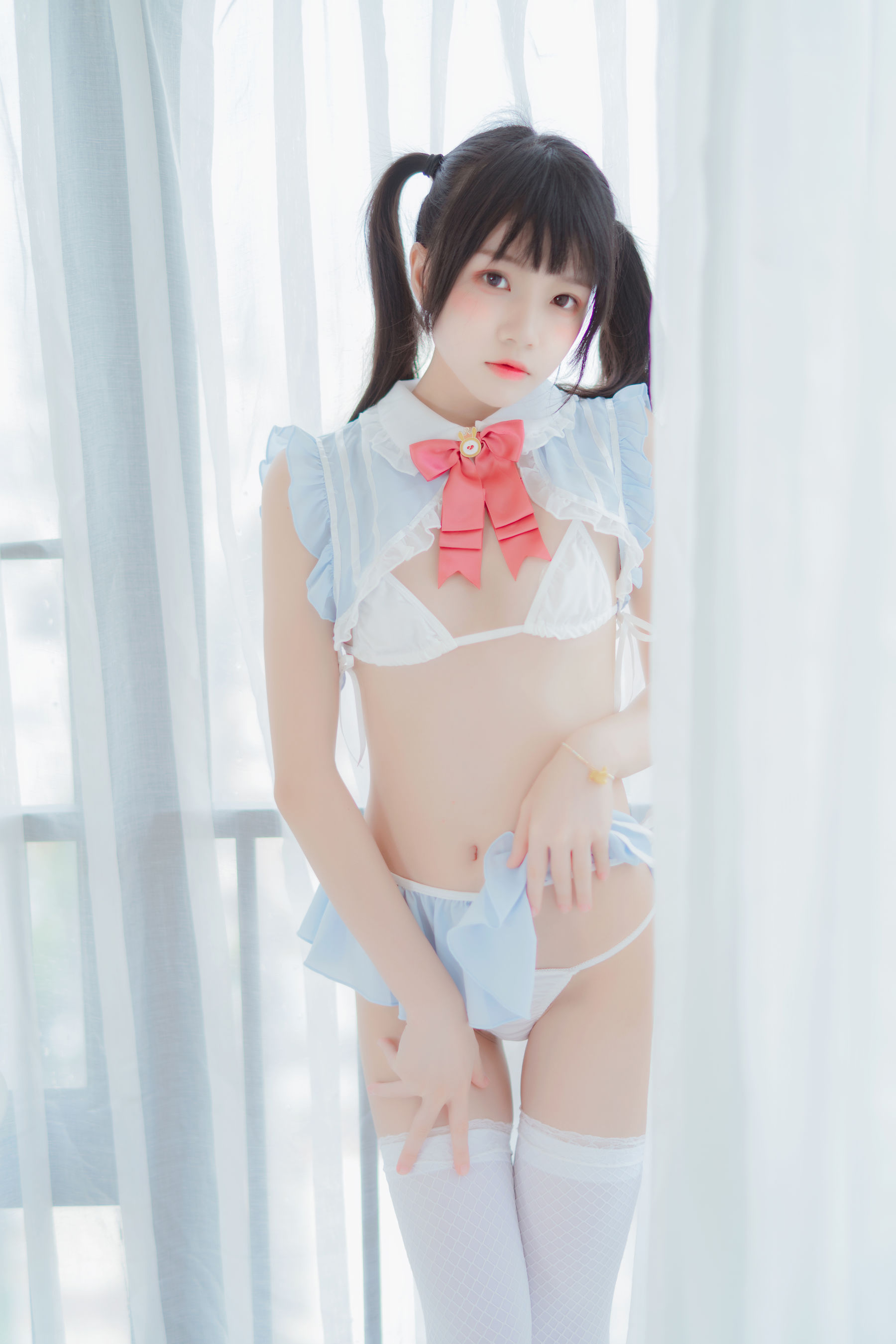 [萝莉COS] 桜桃喵 - 爱丽丝的兔子