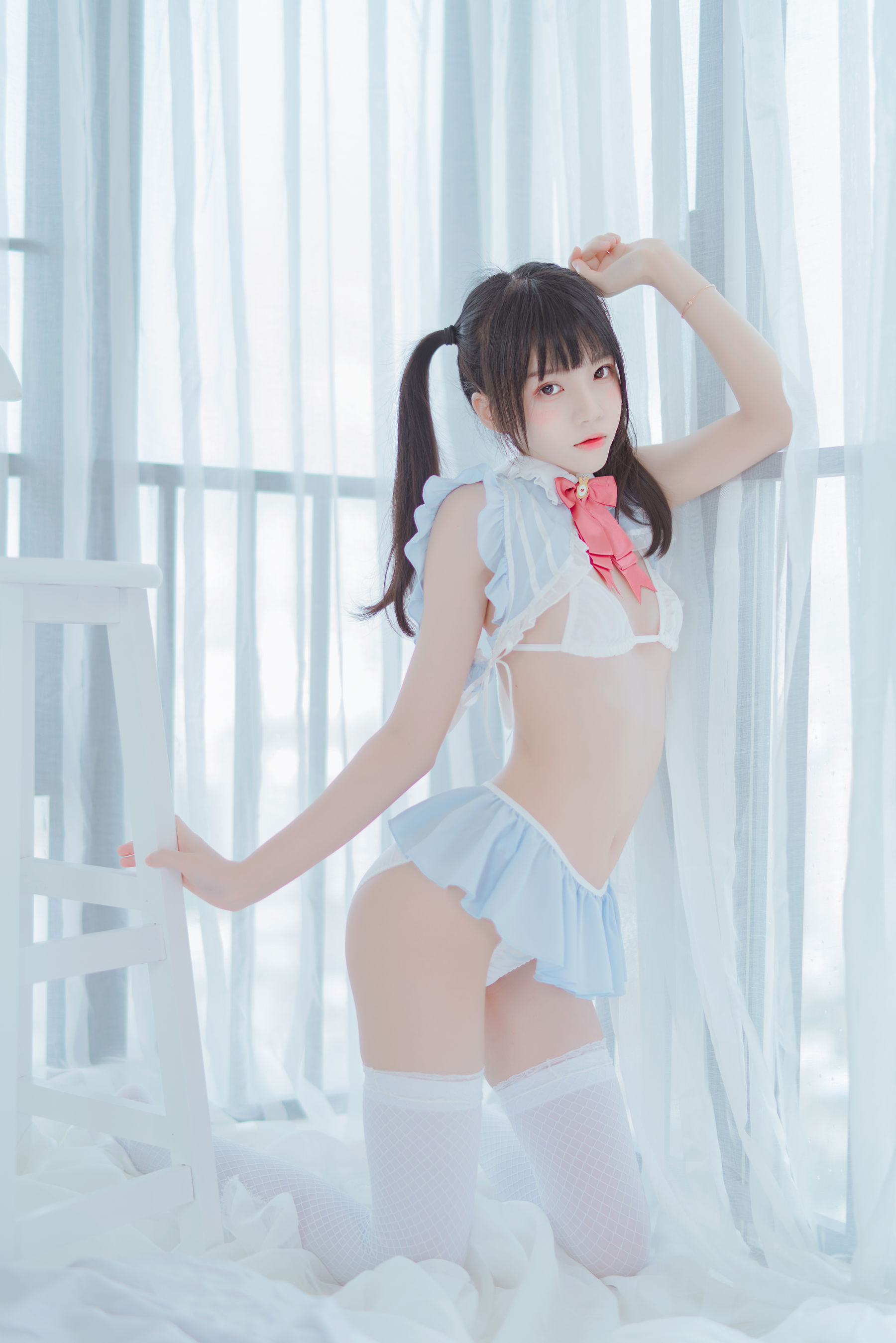 [萝莉COS] 桜桃喵 - 爱丽丝的兔子