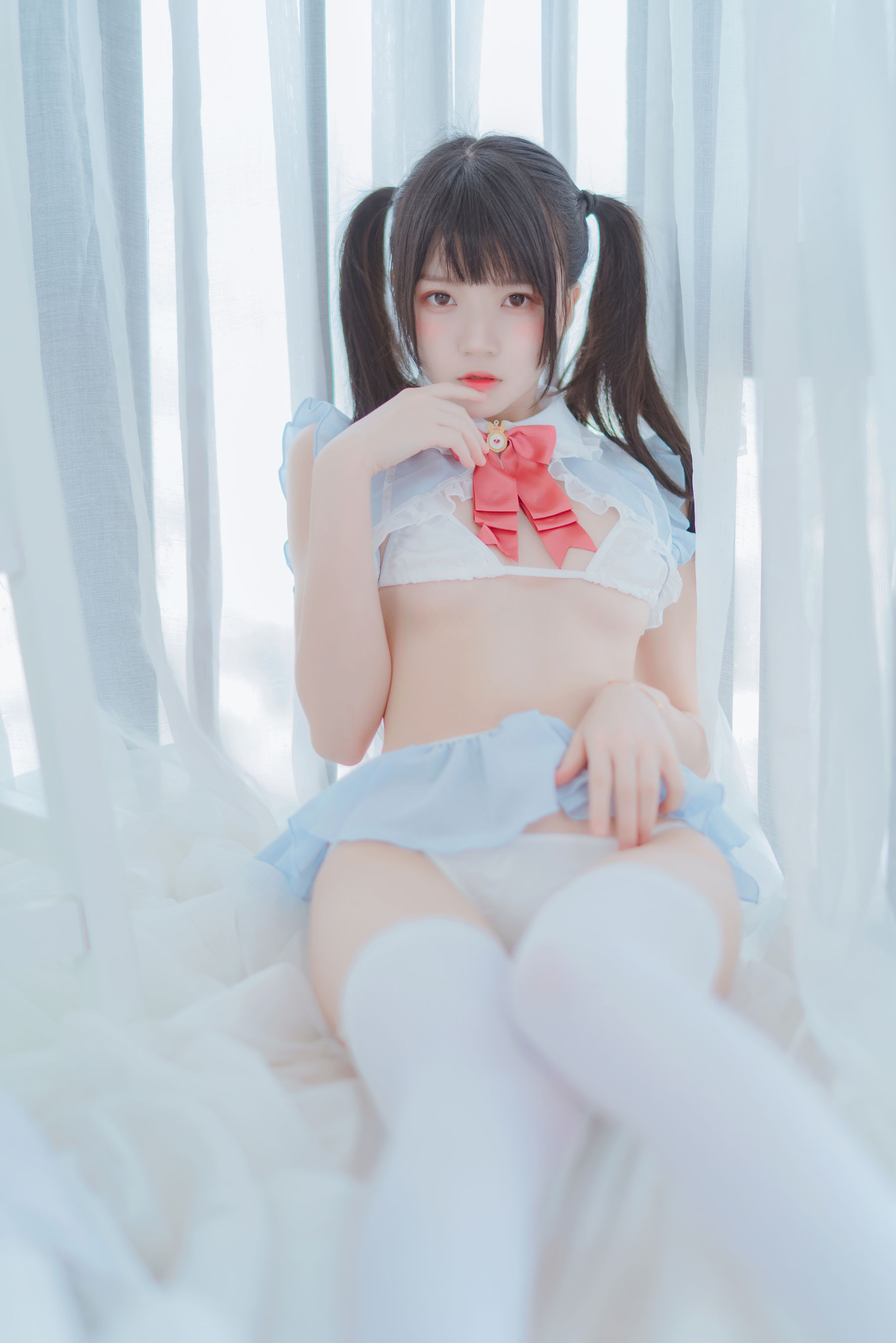 [萝莉COS] 桜桃喵 - 爱丽丝的兔子