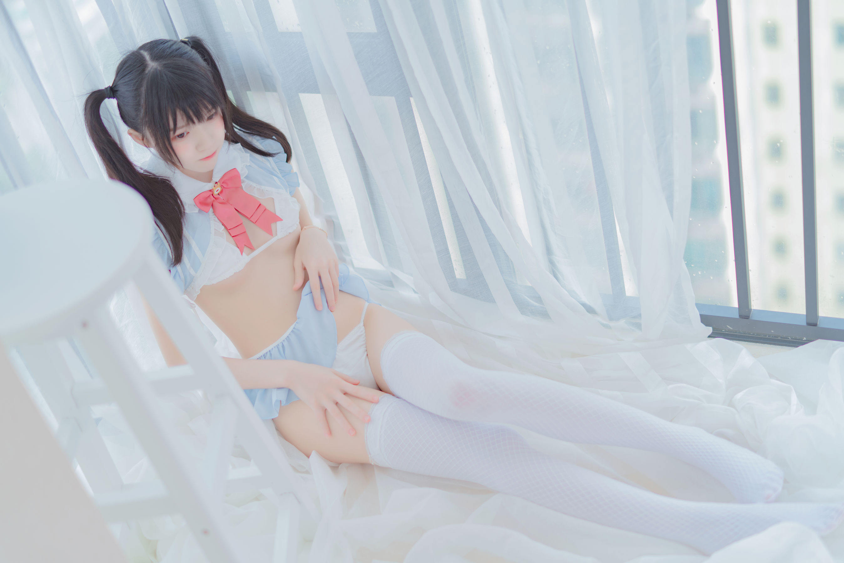 [萝莉COS] 桜桃喵 - 爱丽丝的兔子