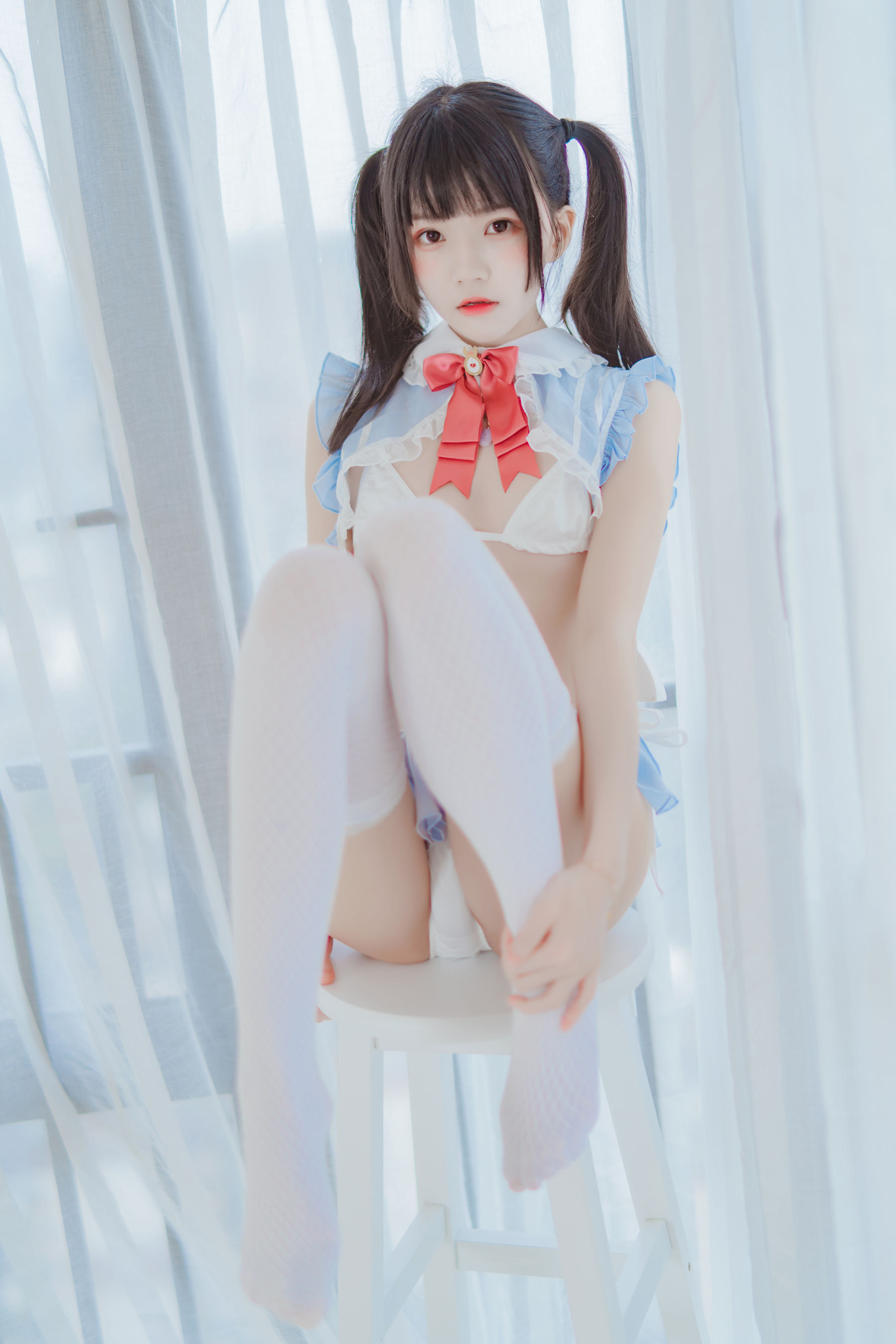 [萝莉COS] 桜桃喵 - 爱丽丝的兔子