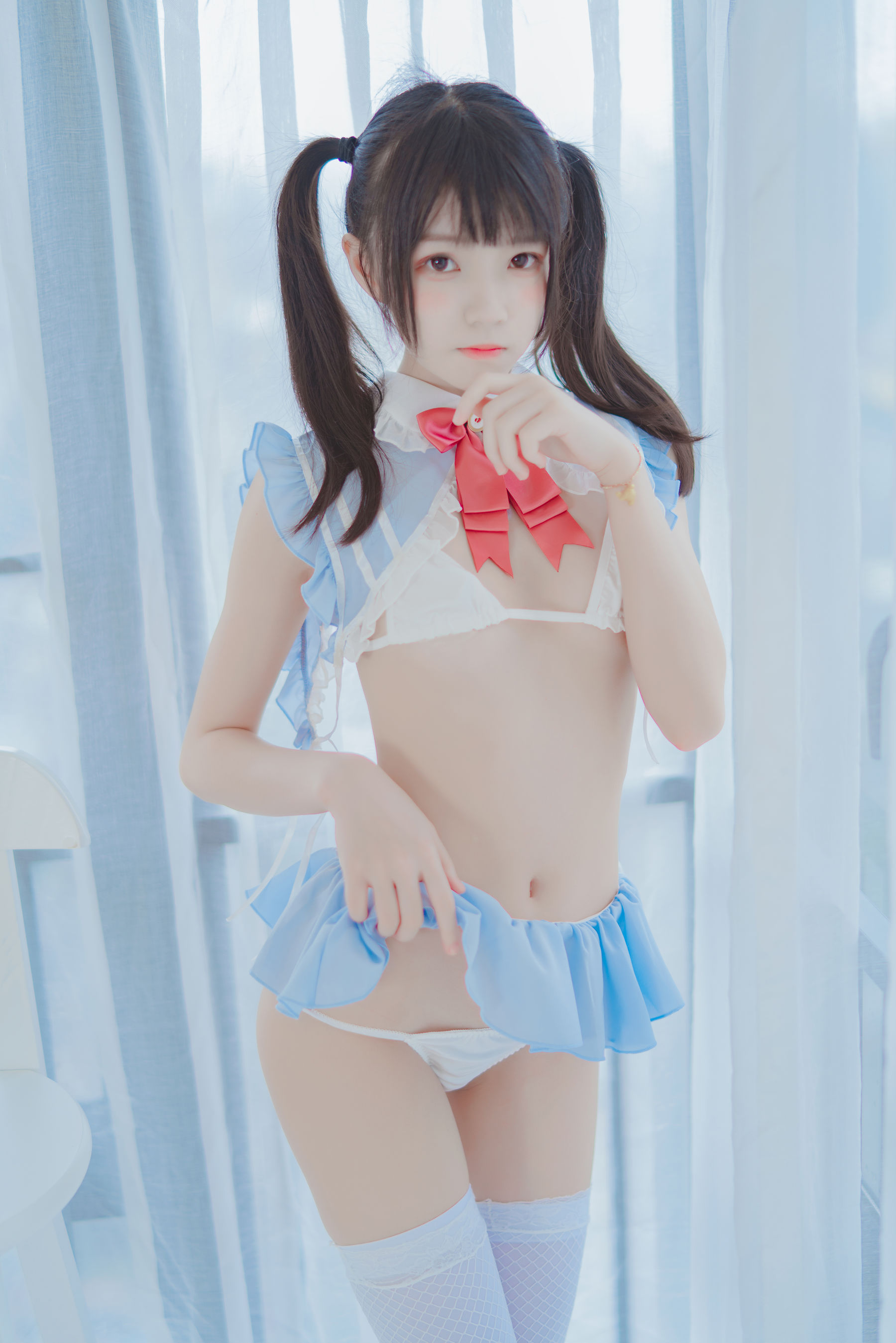 [萝莉COS] 桜桃喵 - 爱丽丝的兔子