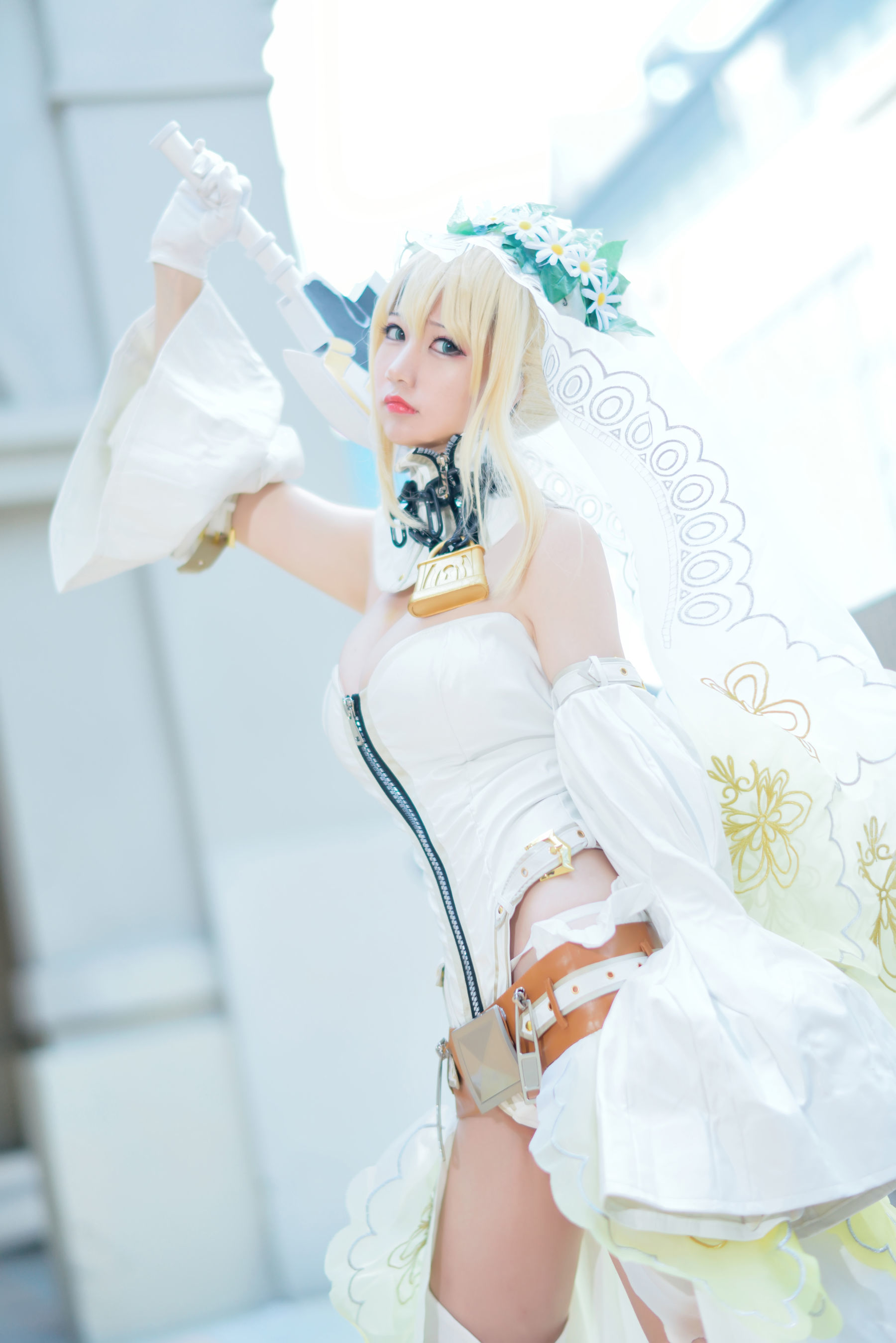 [萝莉COS] Nagesa魔物女本 白衣骑士