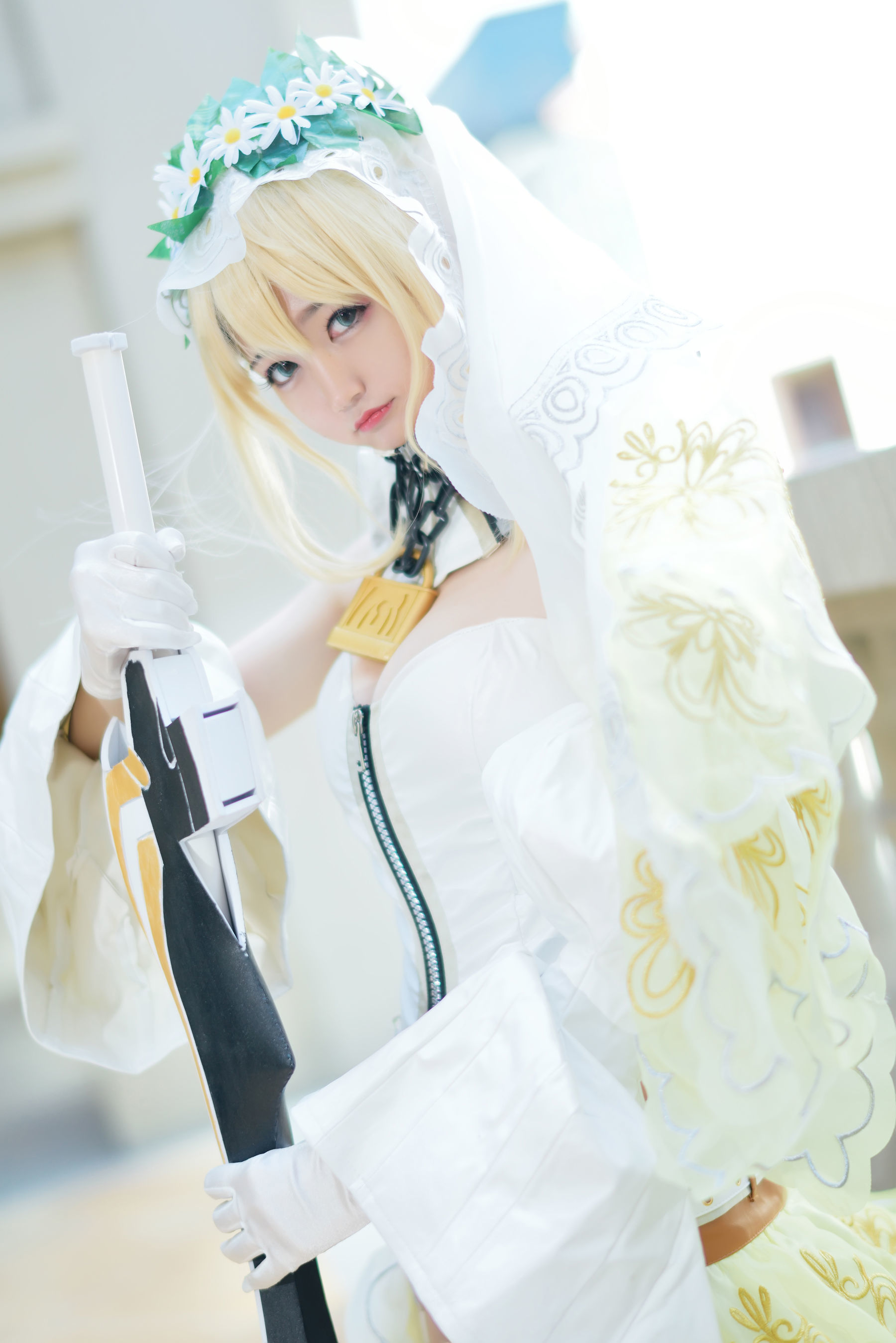 [萝莉COS] Nagesa魔物女本 白衣骑士