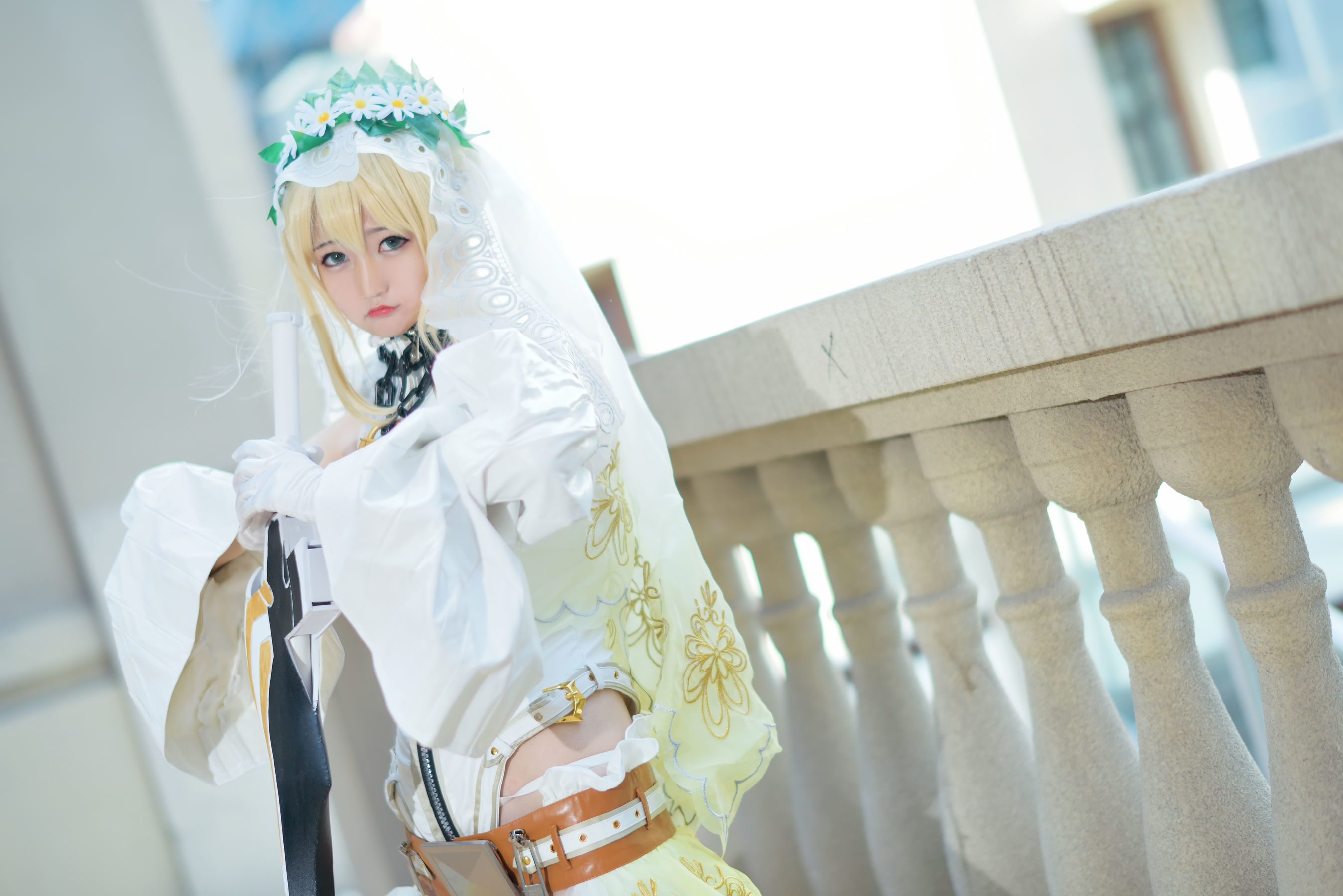 [萝莉COS] Nagesa魔物女本 白衣骑士