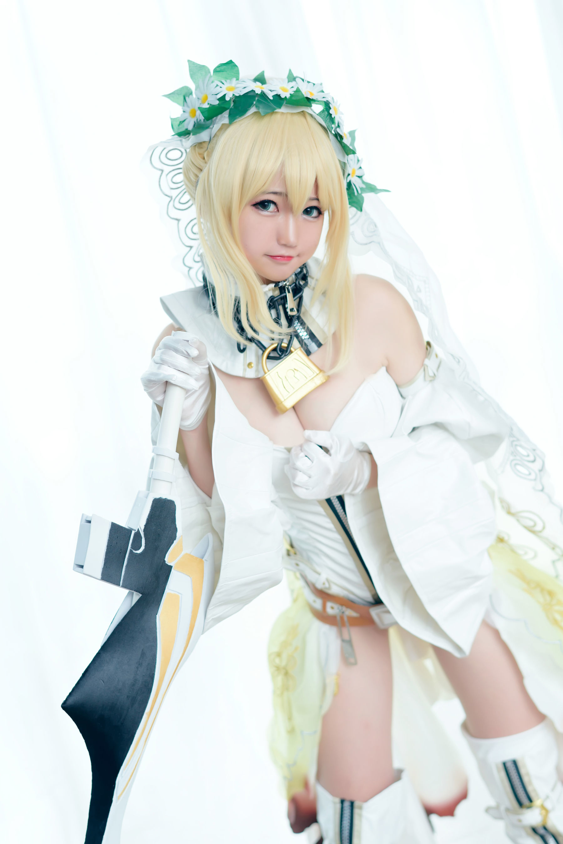 [萝莉COS] Nagesa魔物女本 白衣骑士
