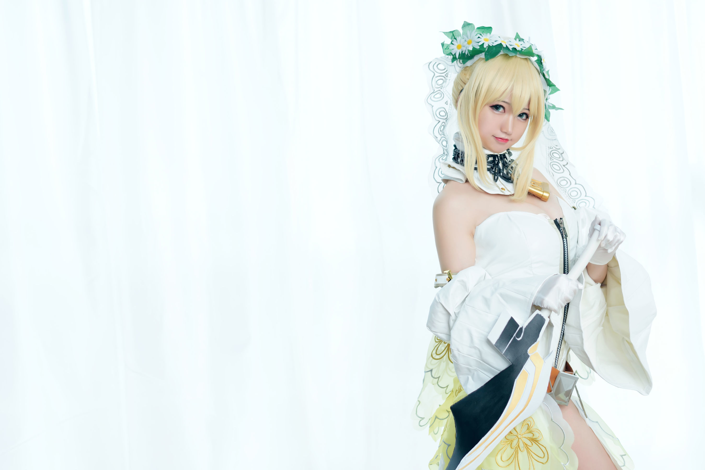 [萝莉COS] Nagesa魔物女本 白衣骑士