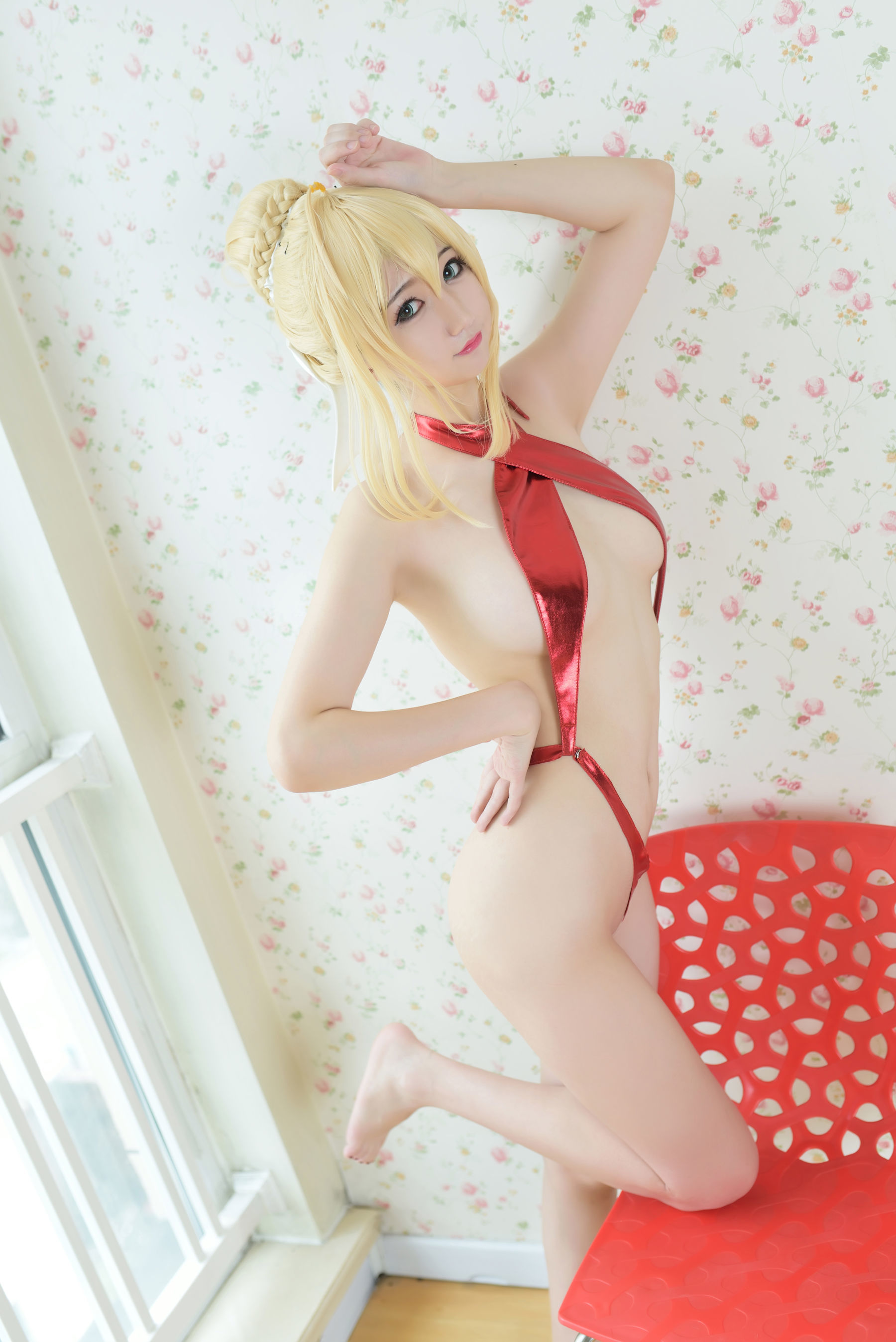 [萝莉COS] Nagesa魔物女本 白衣骑士