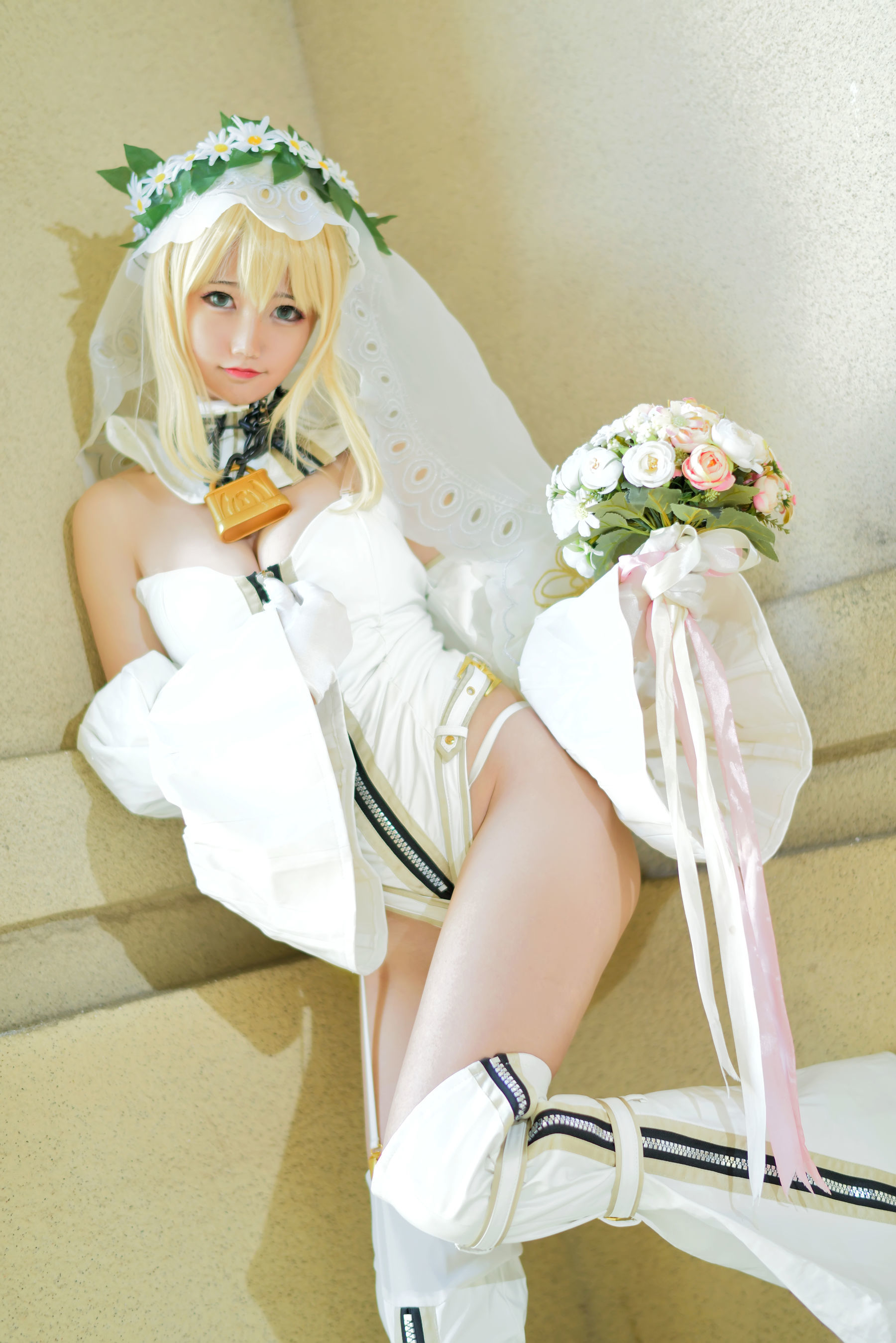 [萝莉COS] Nagesa魔物女本 白衣骑士