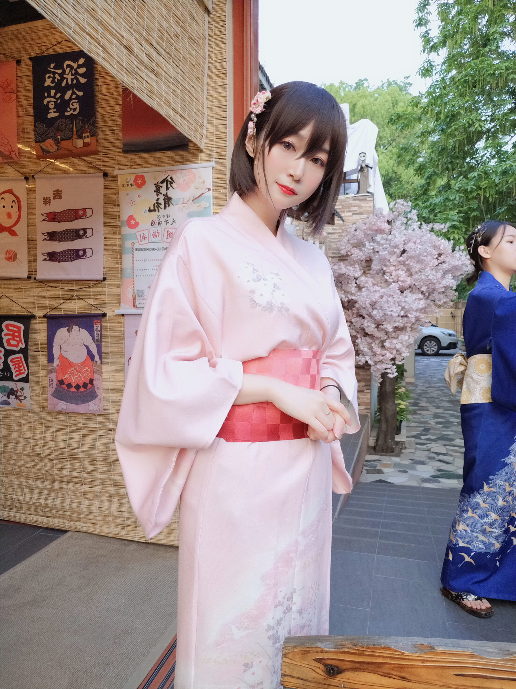 [萝莉COS] 白银 - 和服温泉