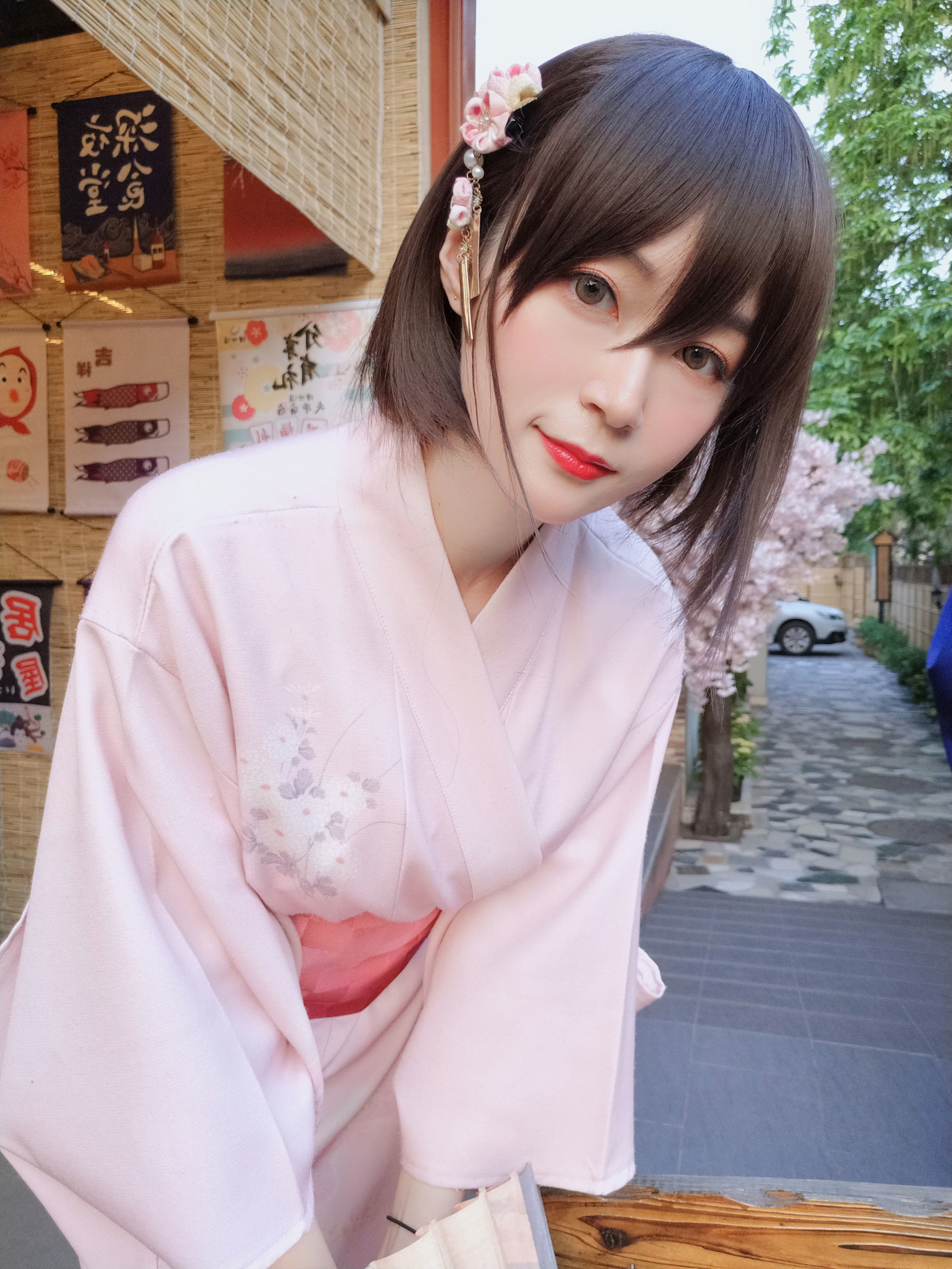 [萝莉COS] 白银 - 和服温泉