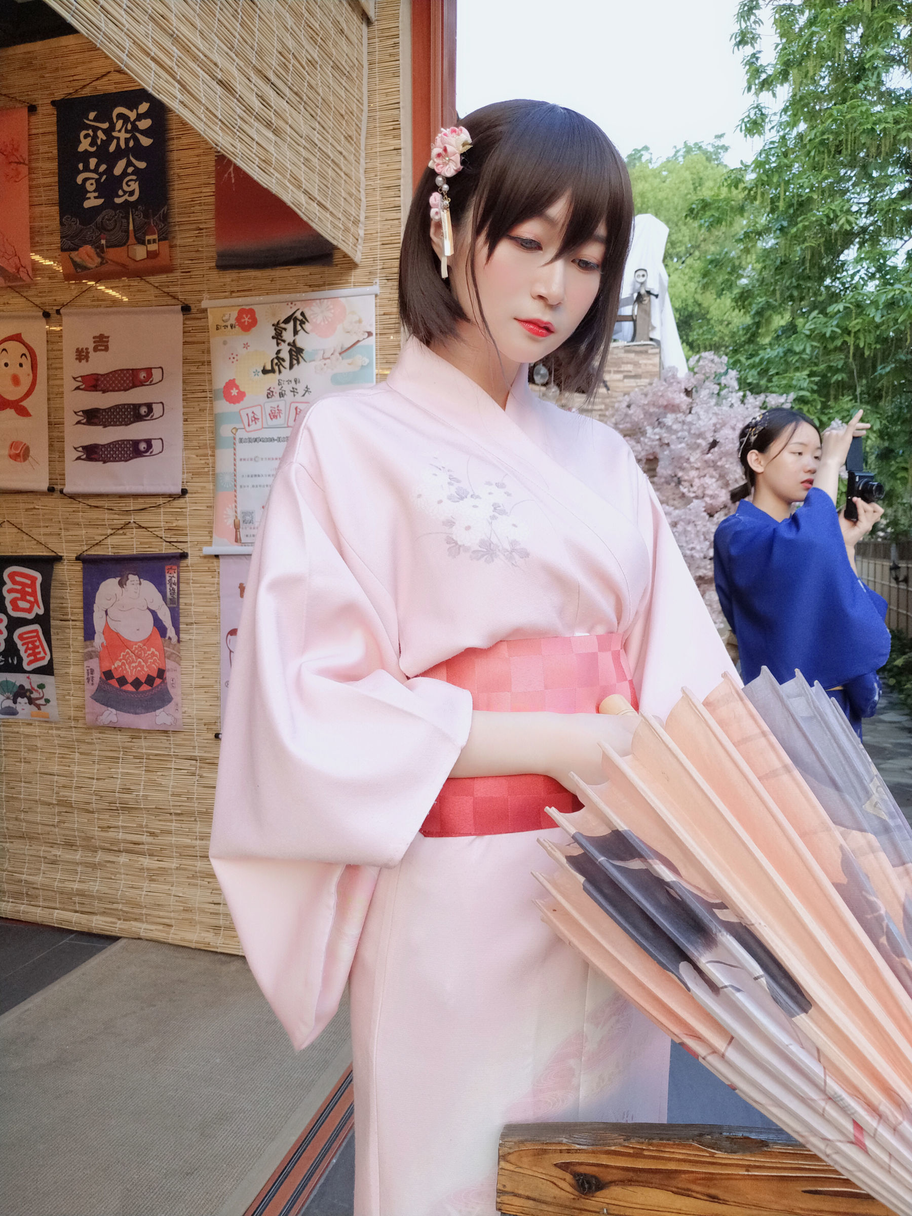 [萝莉COS] 白银 - 和服温泉